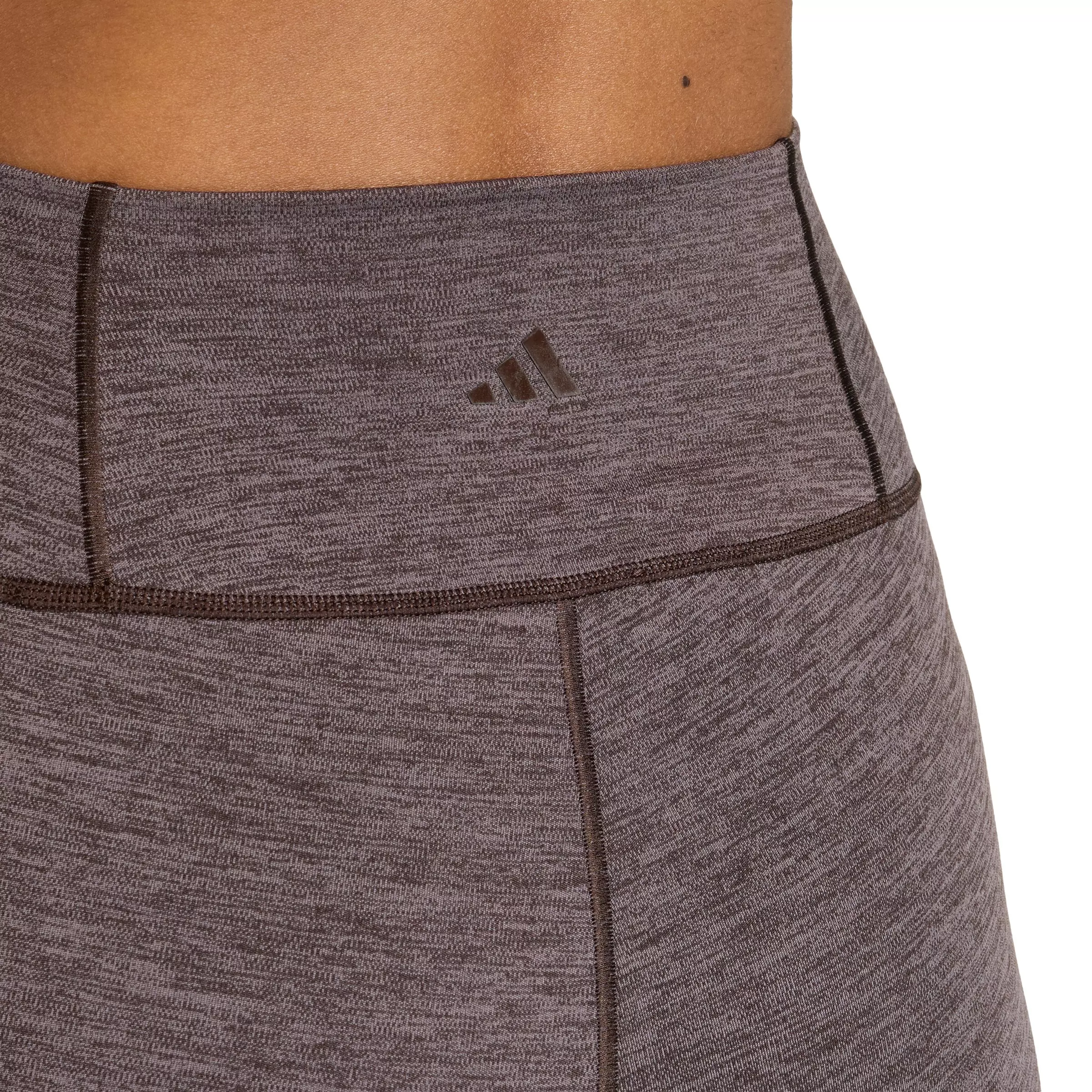 adidas Women's All Me 5-Inch Short Leggings - Brown - BROWN