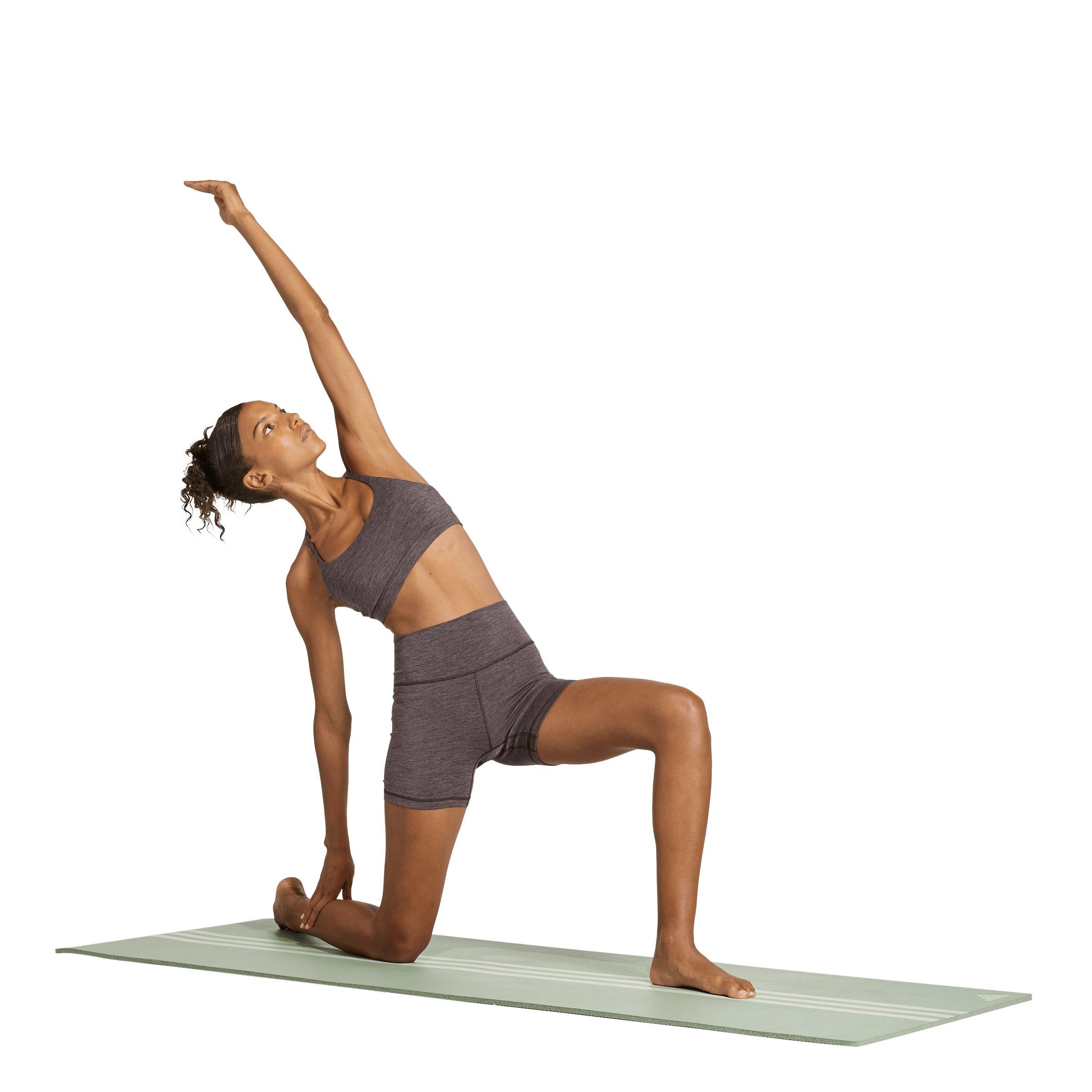 adidas Women's All Me 5-Inch Short Leggings-Brown - BROWN Thumbnail View 5