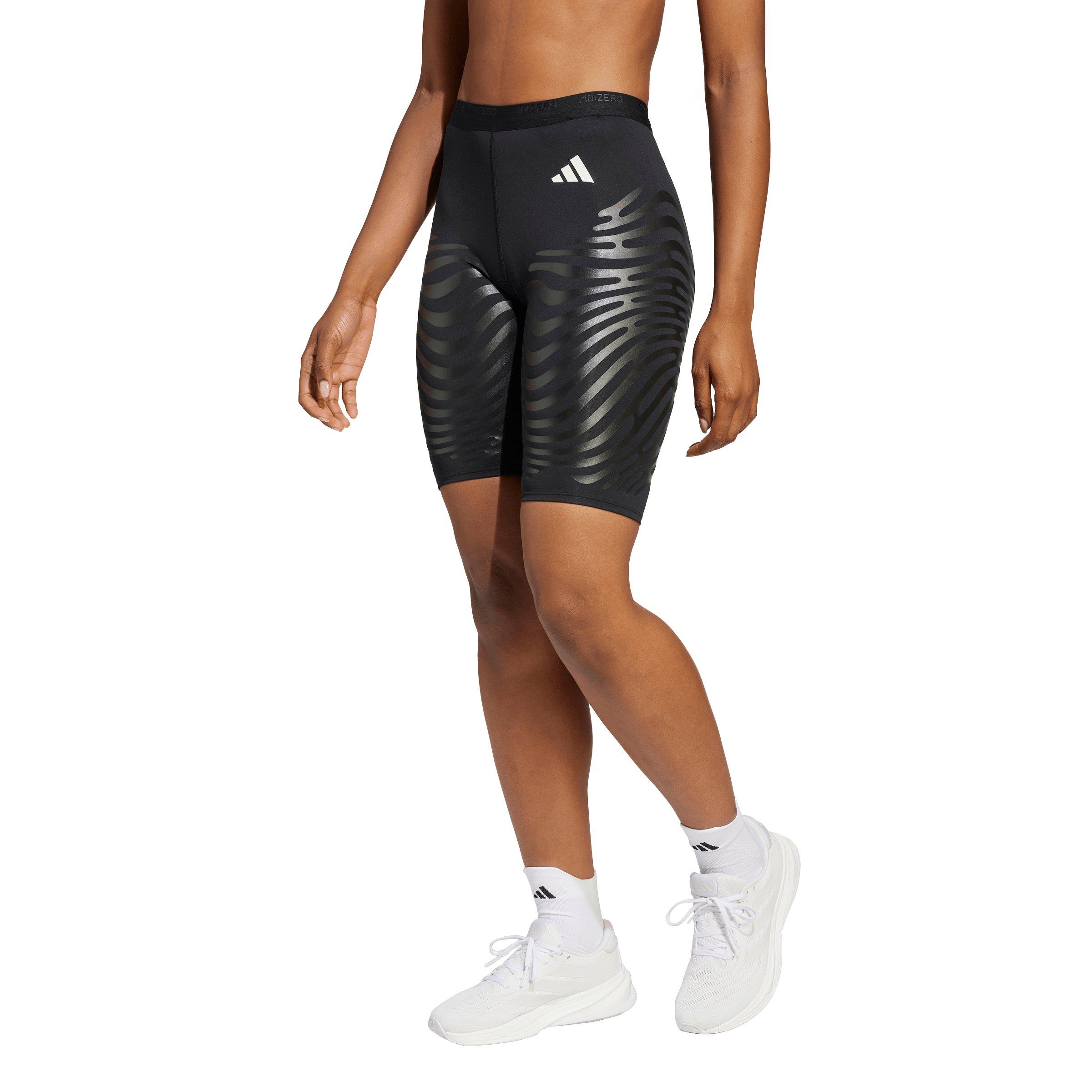 adidas Women's Adizero Control Running Short Leggings-Black - BLACK Thumbnail View 1
