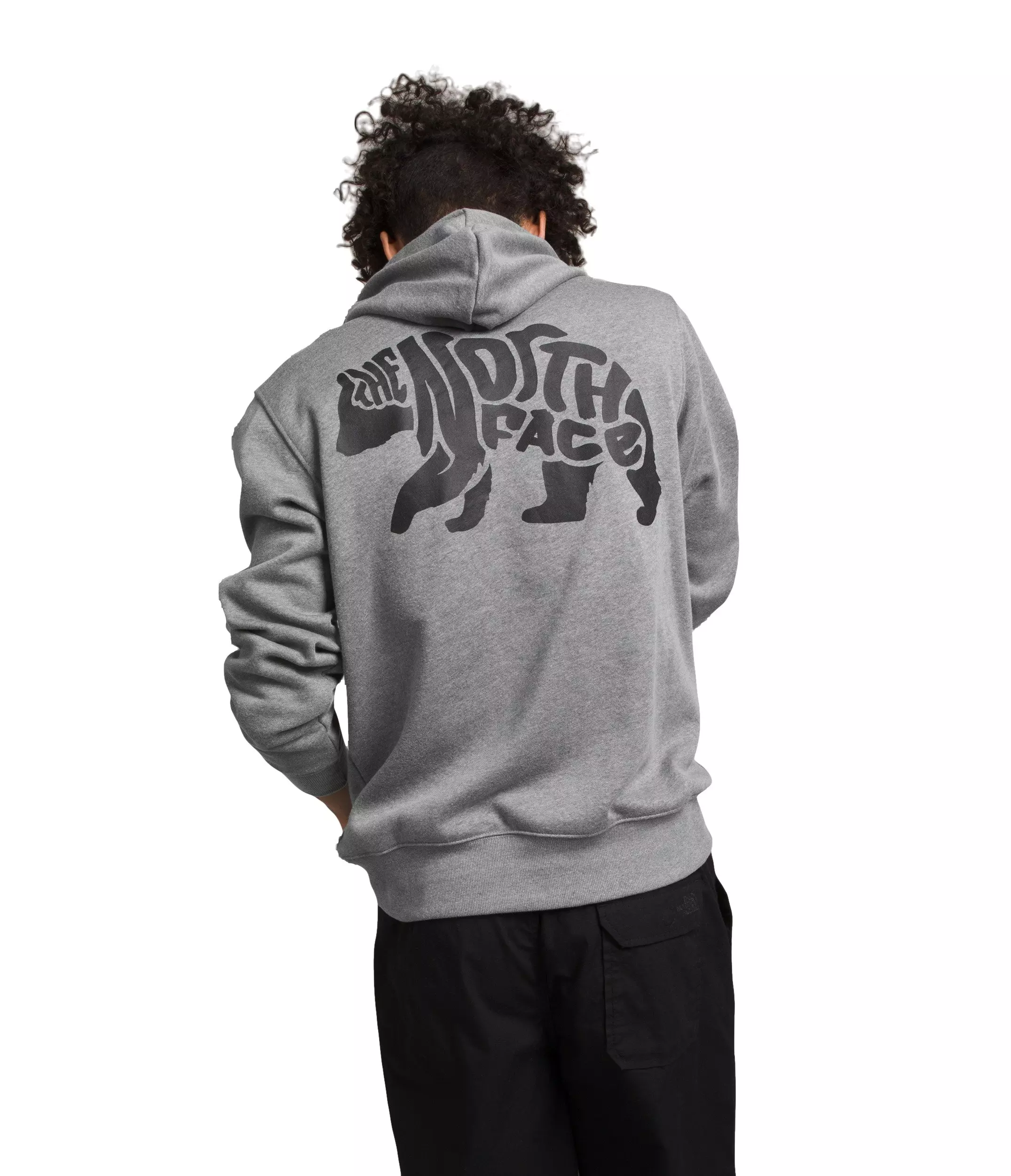The North Face Men's Bear Pullover Hoodie - GREY