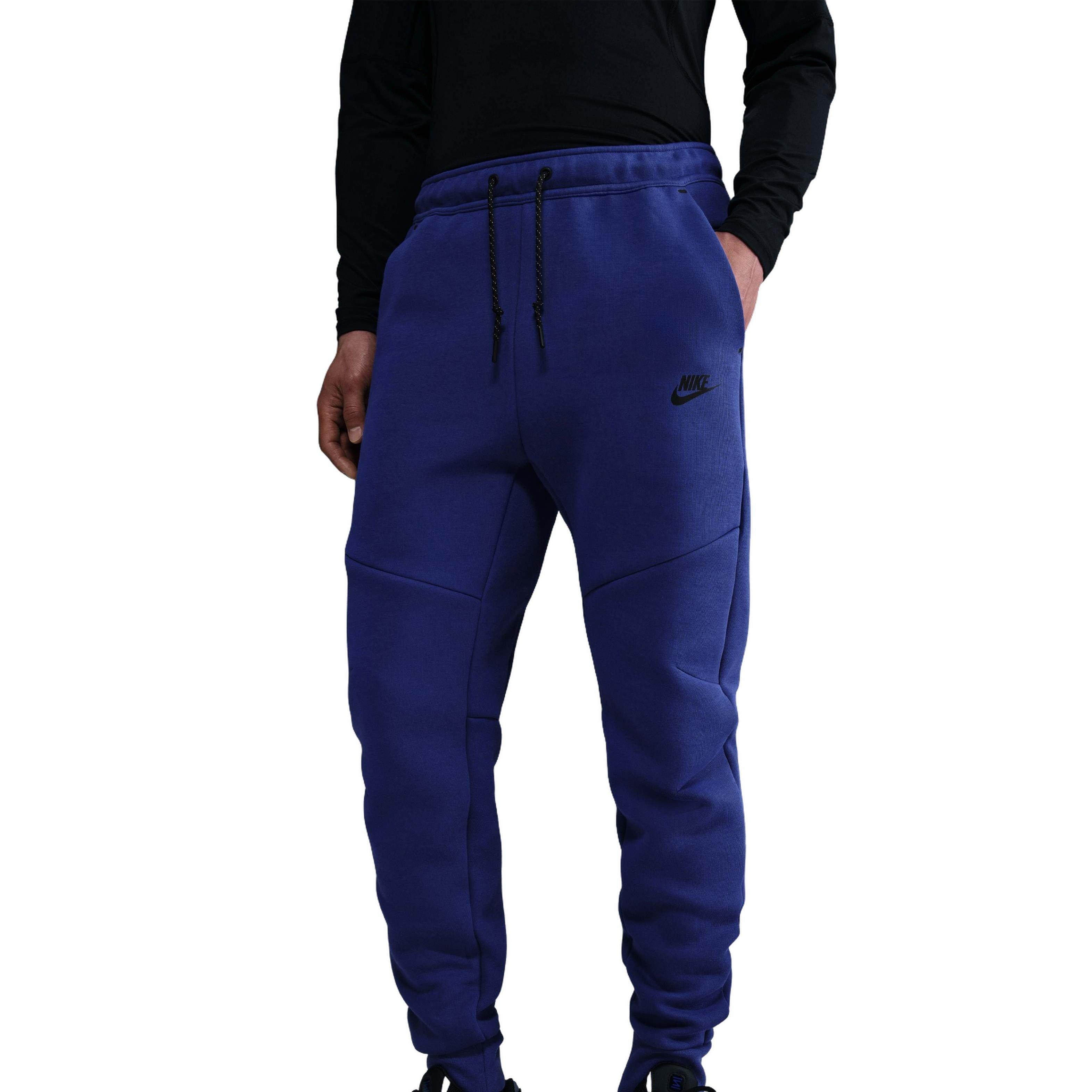Nike Men's Tech Fleece Joggers - DK BLUE Thumbnail View 3