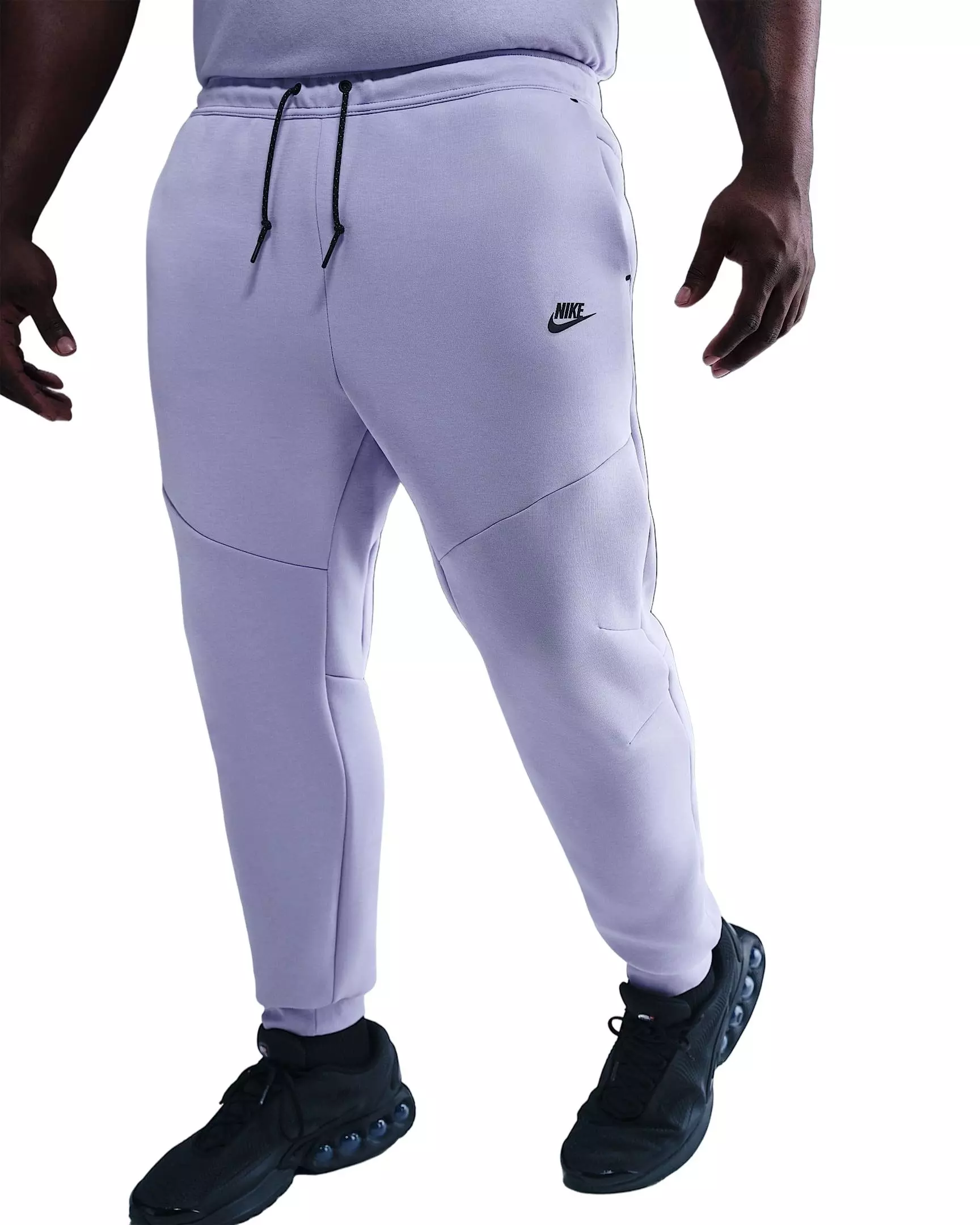 Nike Men's Tech Fleece Tapered Joggers - PURPLE
