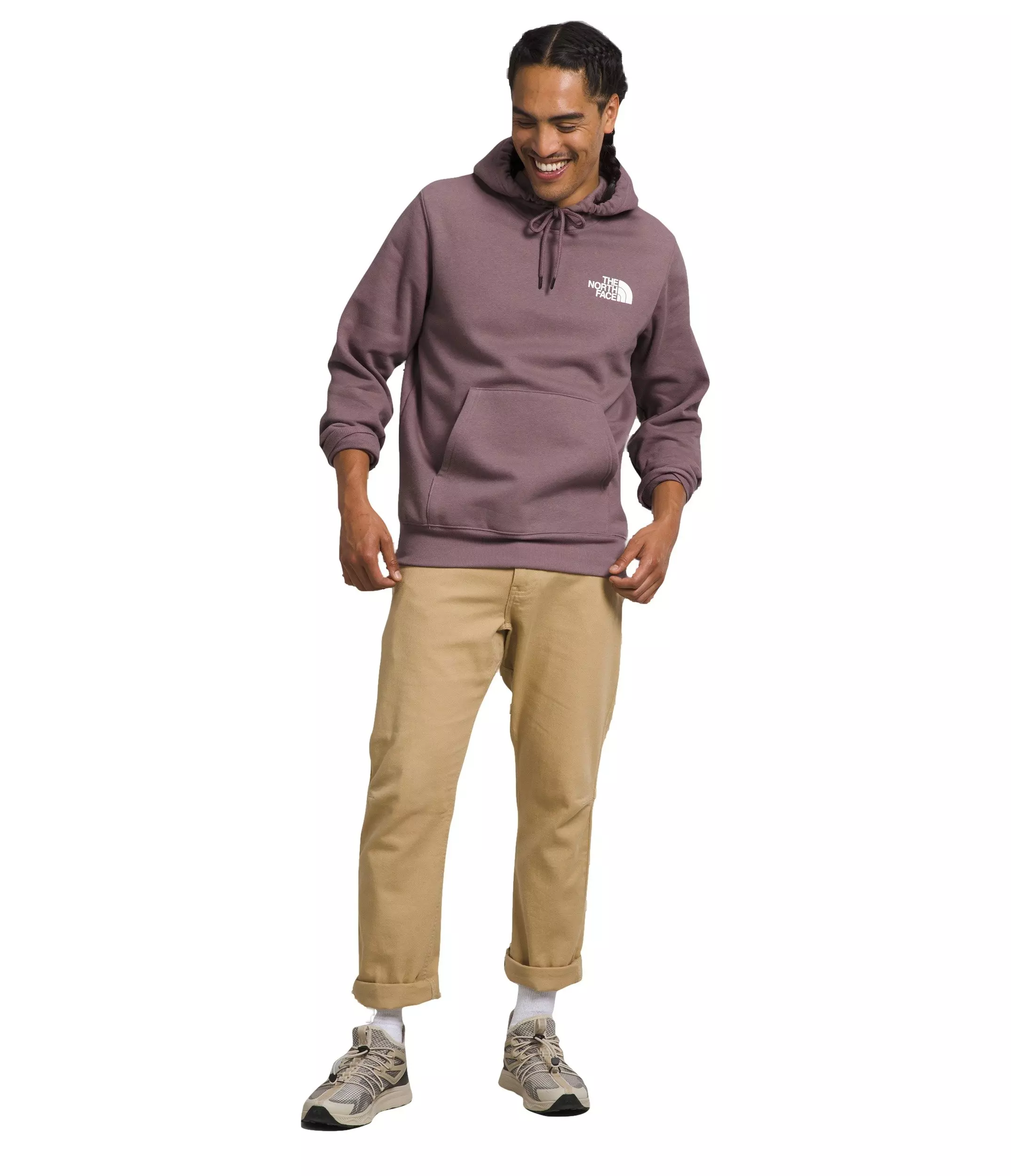 The North Face Men’s Box NSE Pullover Hoodie - GREY