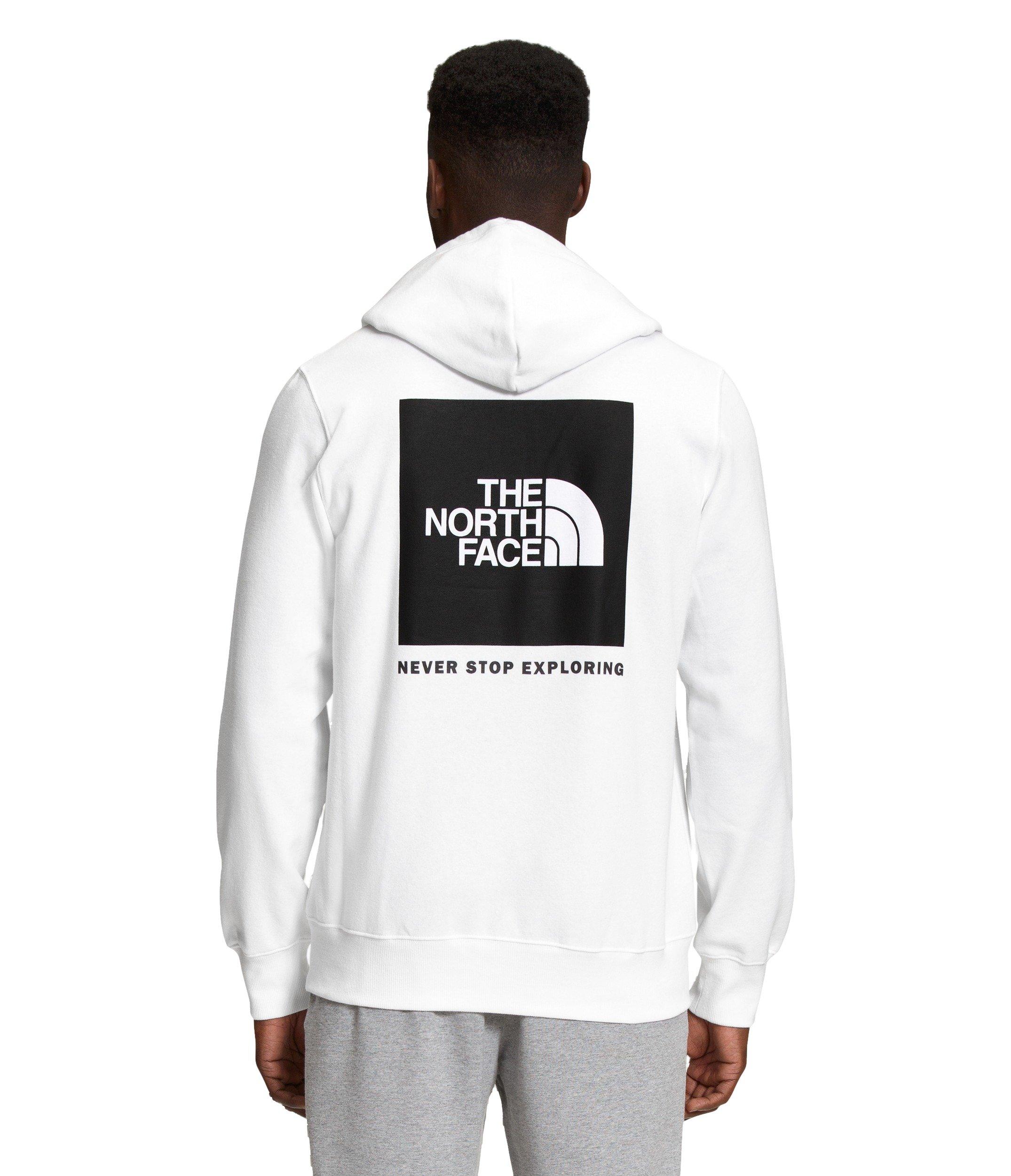 The North Face Men&rsquo;s Box NSE Pullover Hoodie - WHITE/BLACK Thumbnail View 2