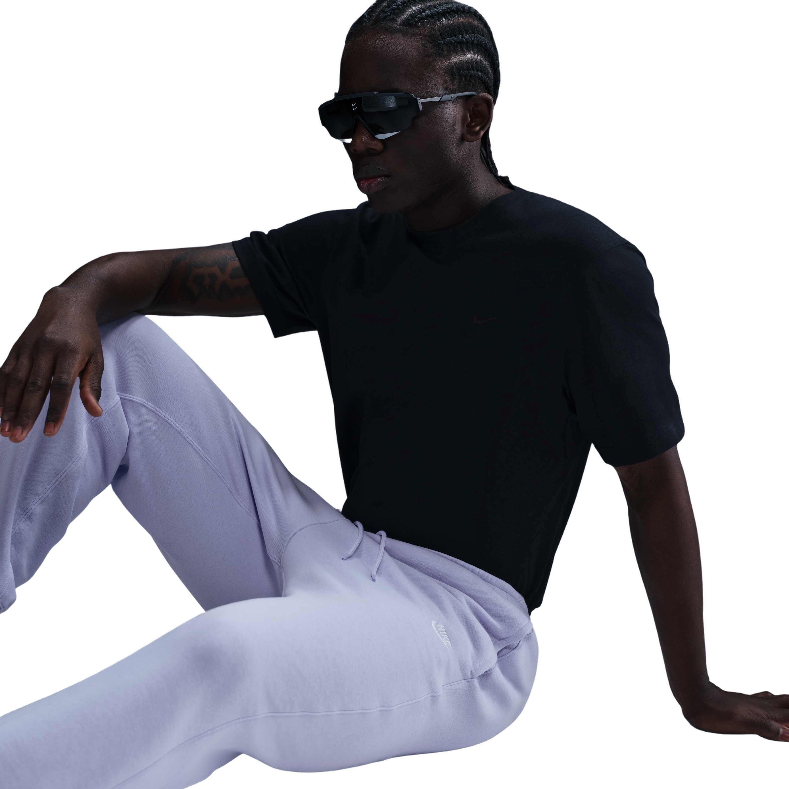 Nike Men's Club BB Joggers - PURPLE Thumbnail View 3