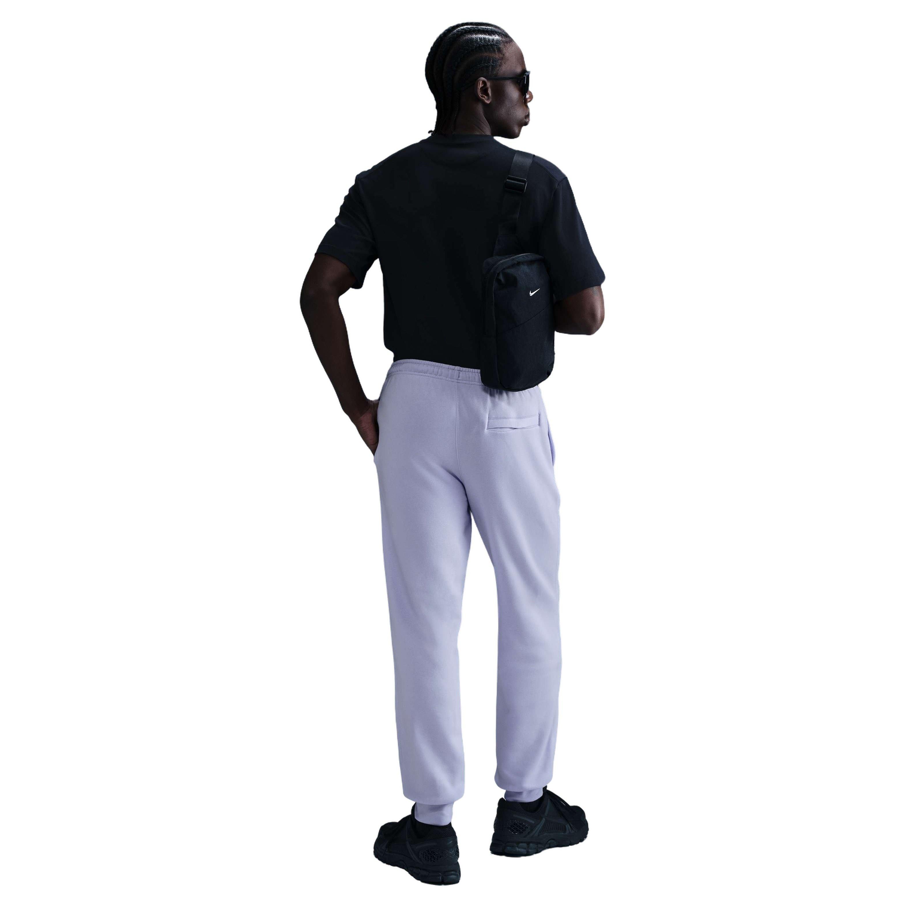 Nike Men's Club BB Joggers - PURPLE Thumbnail View 5