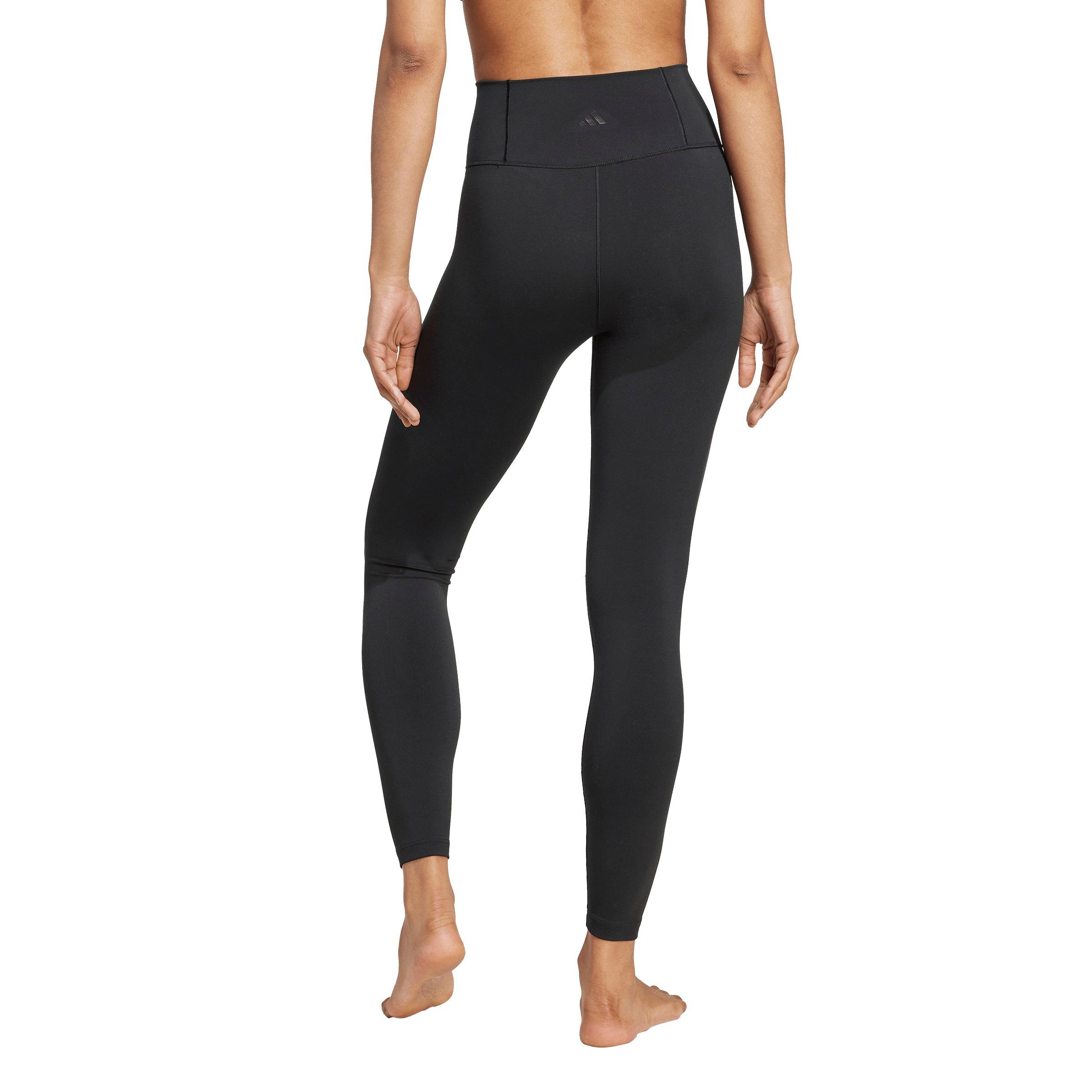 adidas Women's All Me Yoga 7/8 Leggings - Black - BLACK Thumbnail View 2