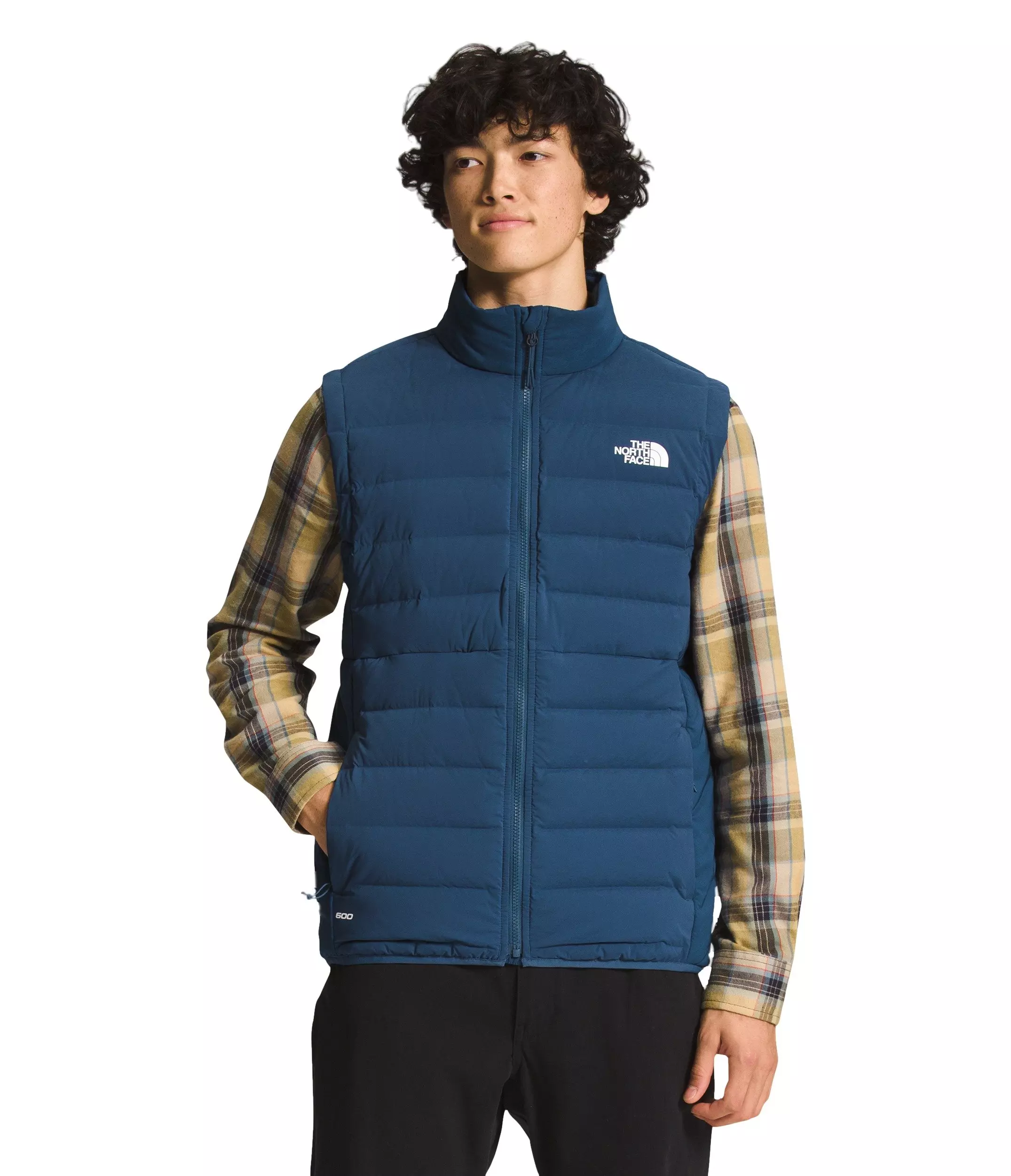 The North Face Men's Belleview Stretch Down Vest - BLUE