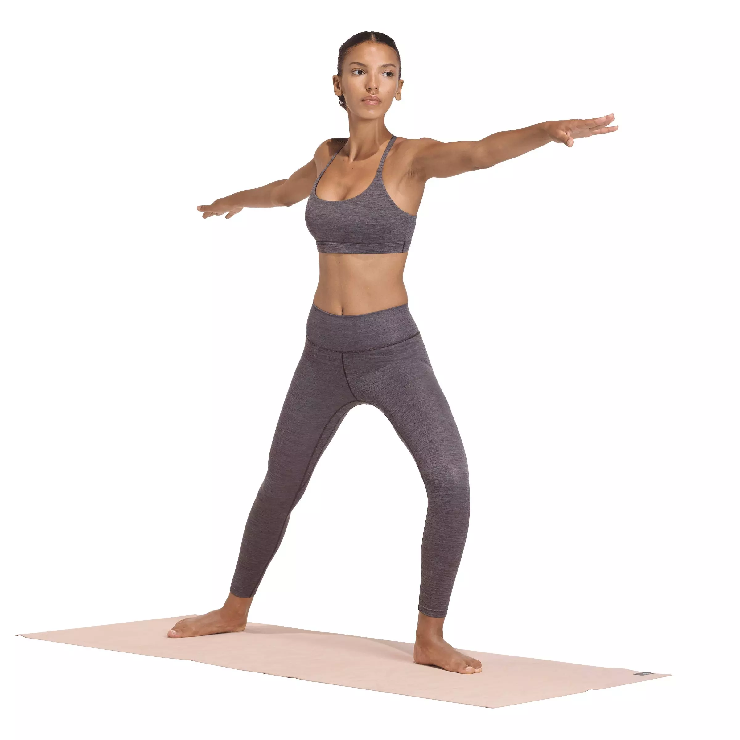 adidas Women's All Me 7/8 Leggings-Brown - BROWN