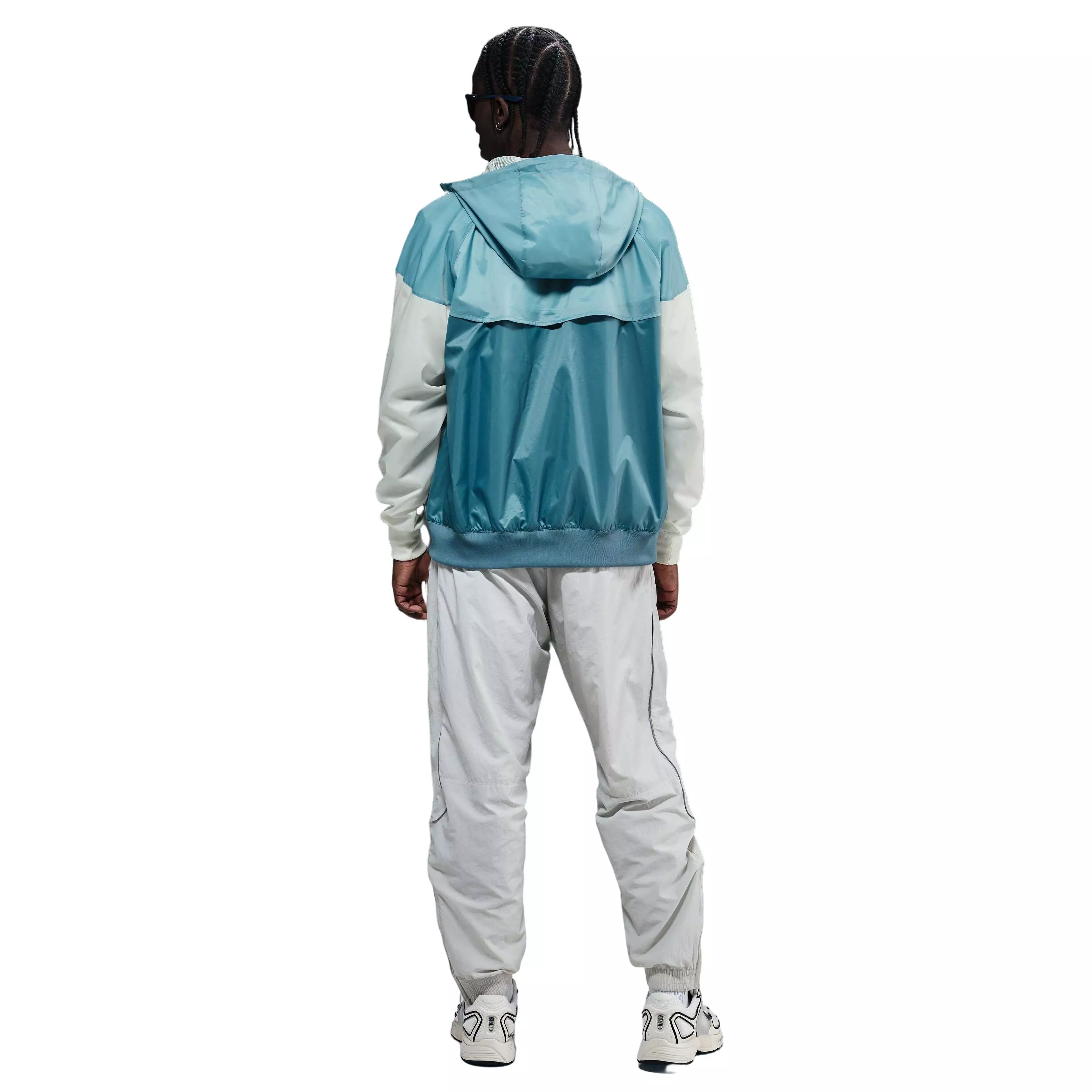 Nike Men's Woven Land WR Hooded Jacket - Blue - BLUE