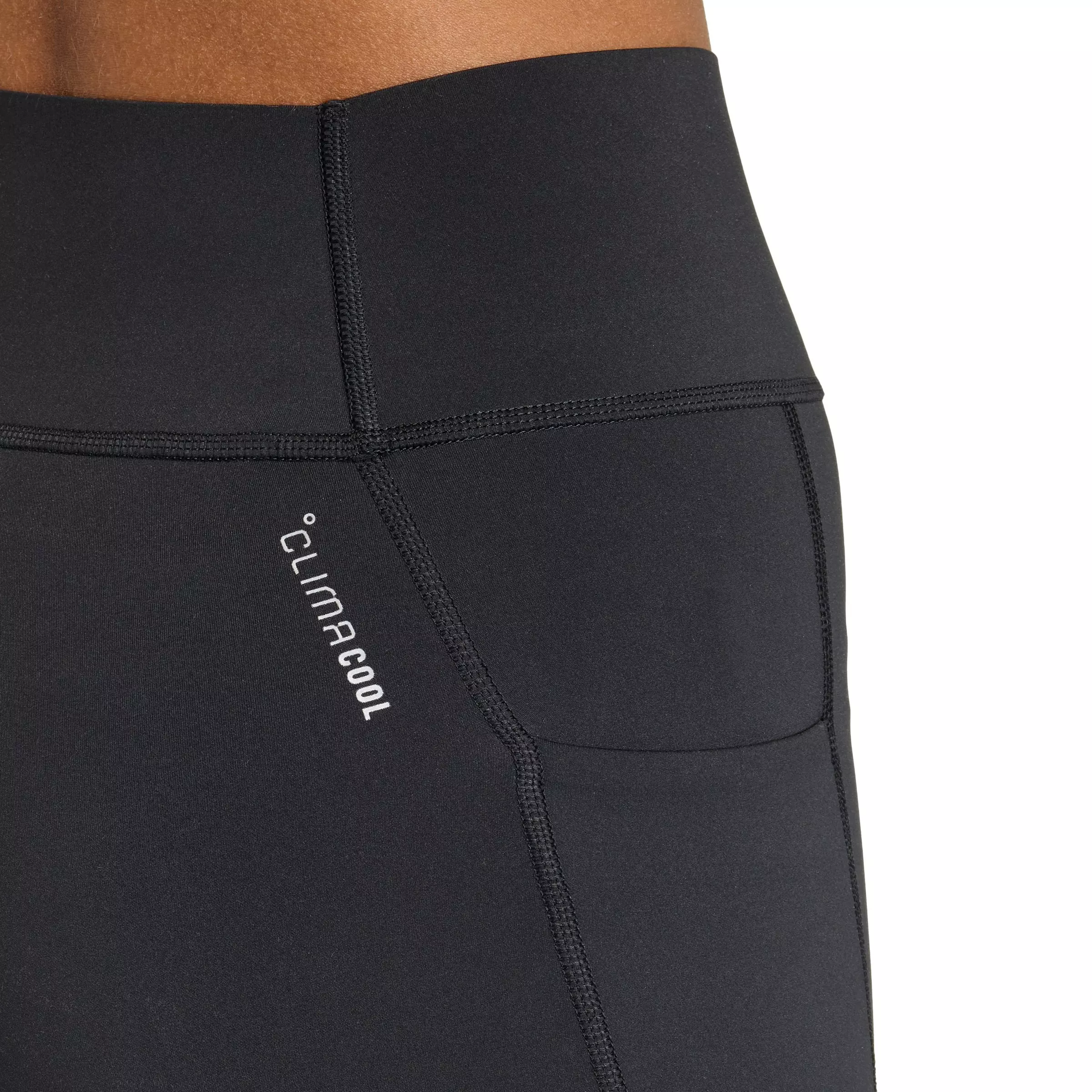 adidas Women's adi365 Climacool+ Running 7/8 Leggings - Black - BLACK