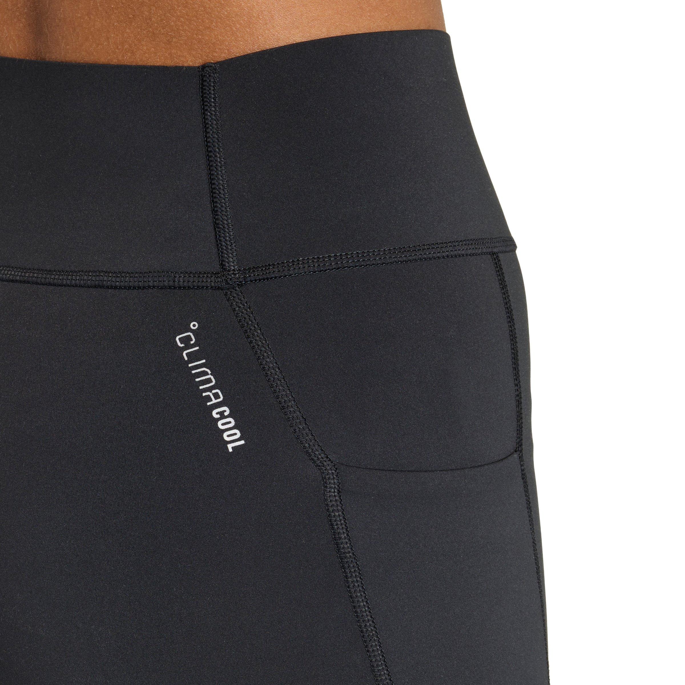 adidas Women's adi365 Climacool+ Running 7/8 Leggings-Black - BLACK Thumbnail View 4