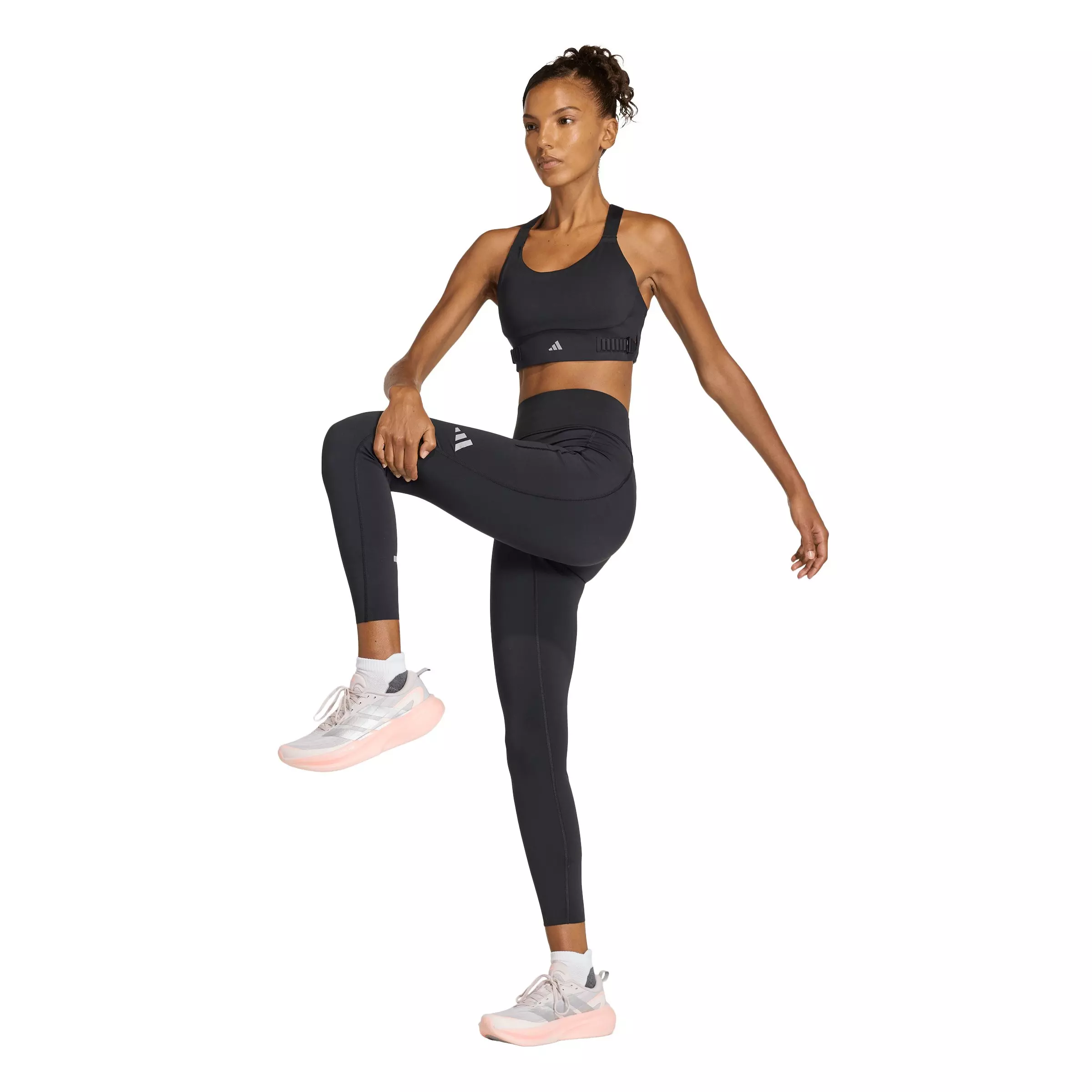 adidas Women's adi365 Climacool+ Running 7/8 Leggings - Black - BLACK