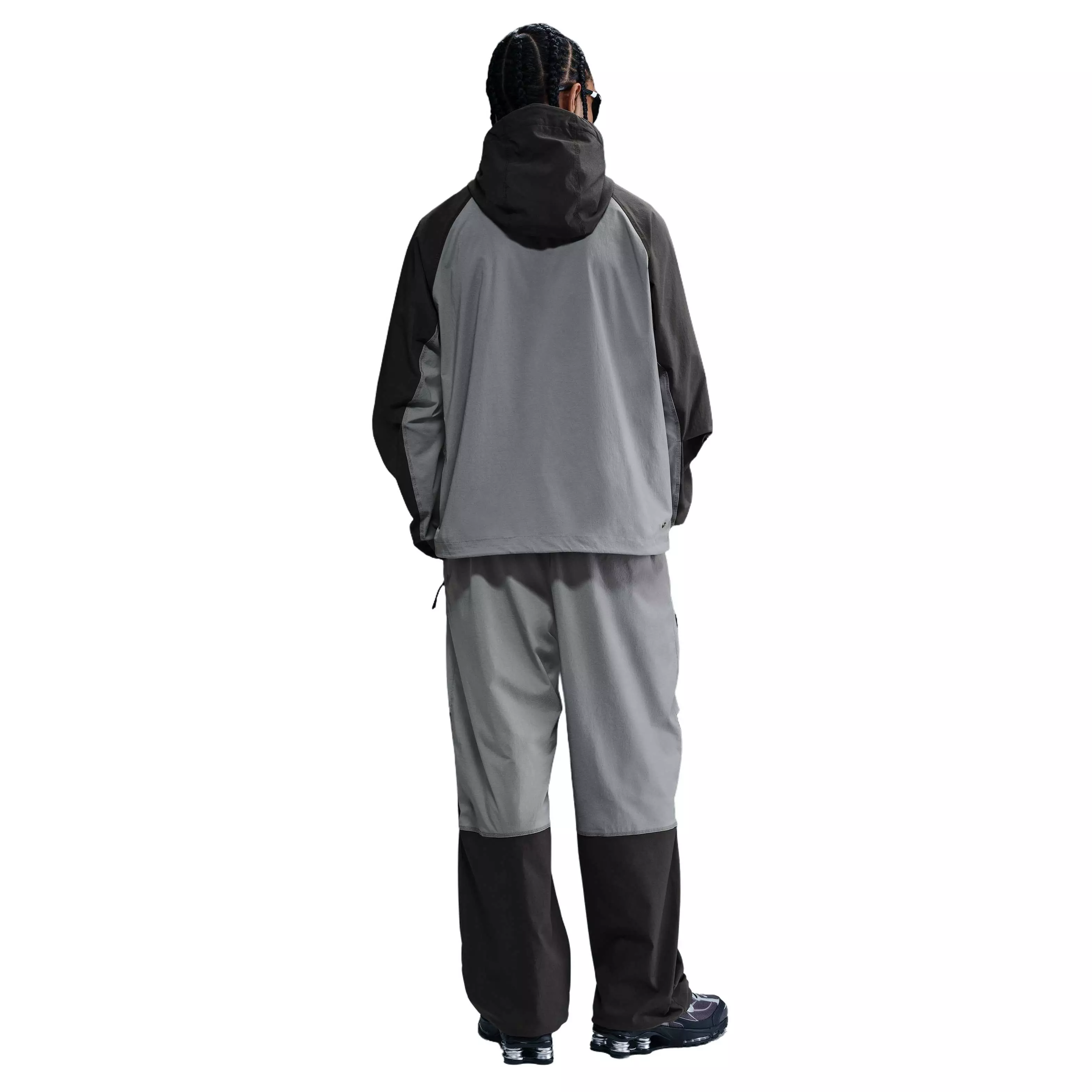 Nike Men's Tech Woven WR Full-Zip Jacket - GREY