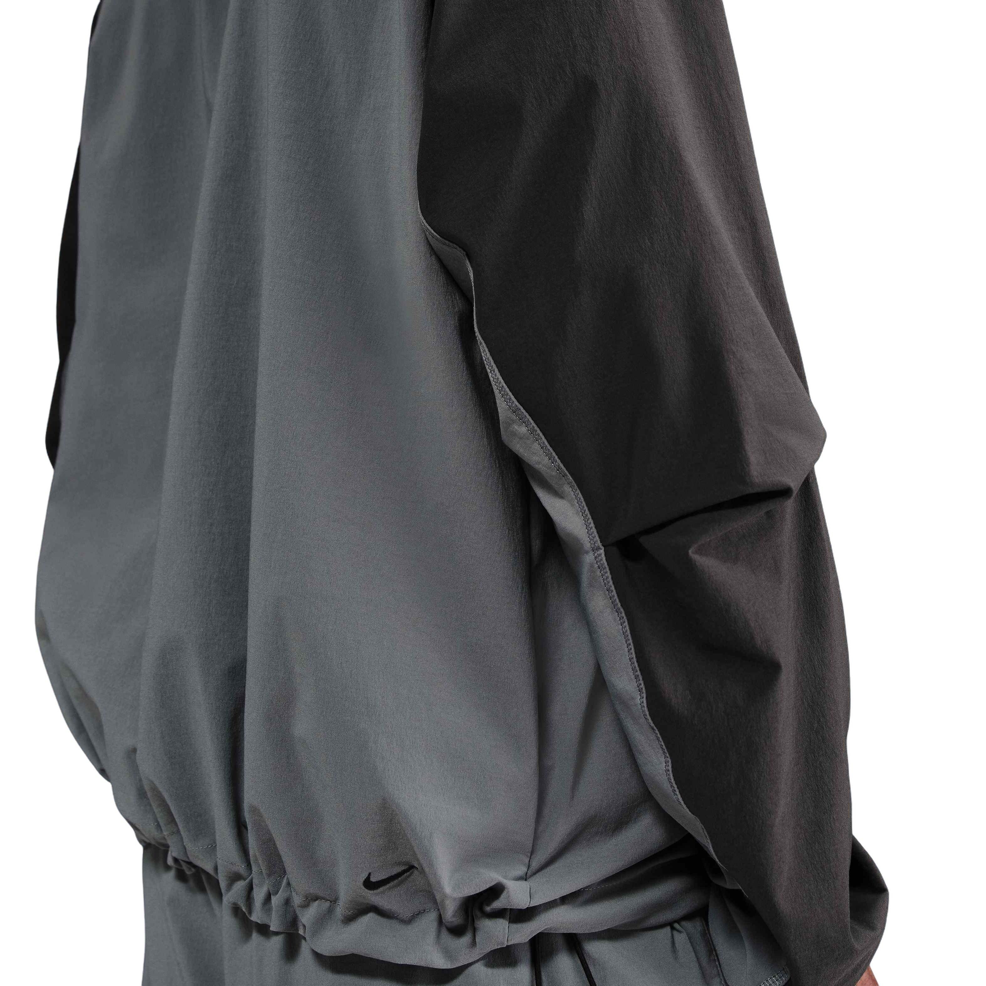 Nike Men's Tech Woven WR Full-Zip Jacket - GREY Thumbnail View 6