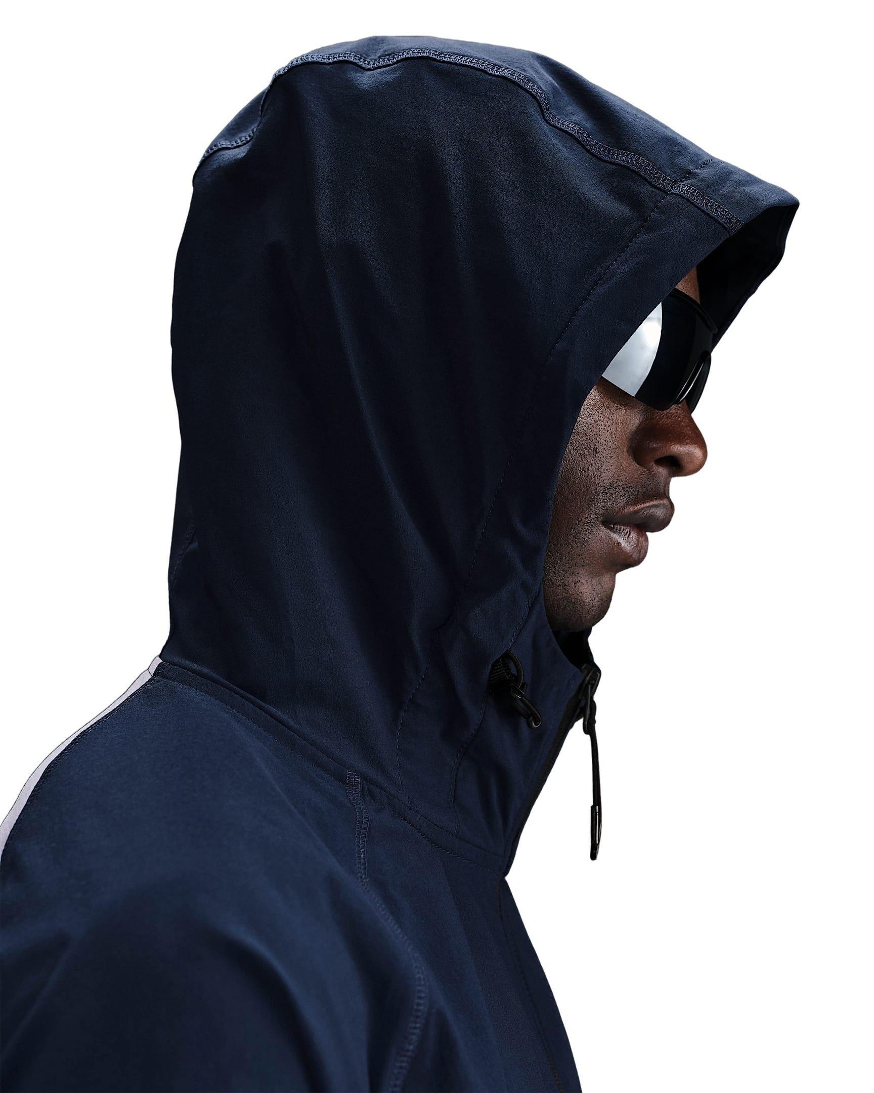 Nike Men's Tech Woven WR Full-Zip Jacket - PURPLE Thumbnail View 4