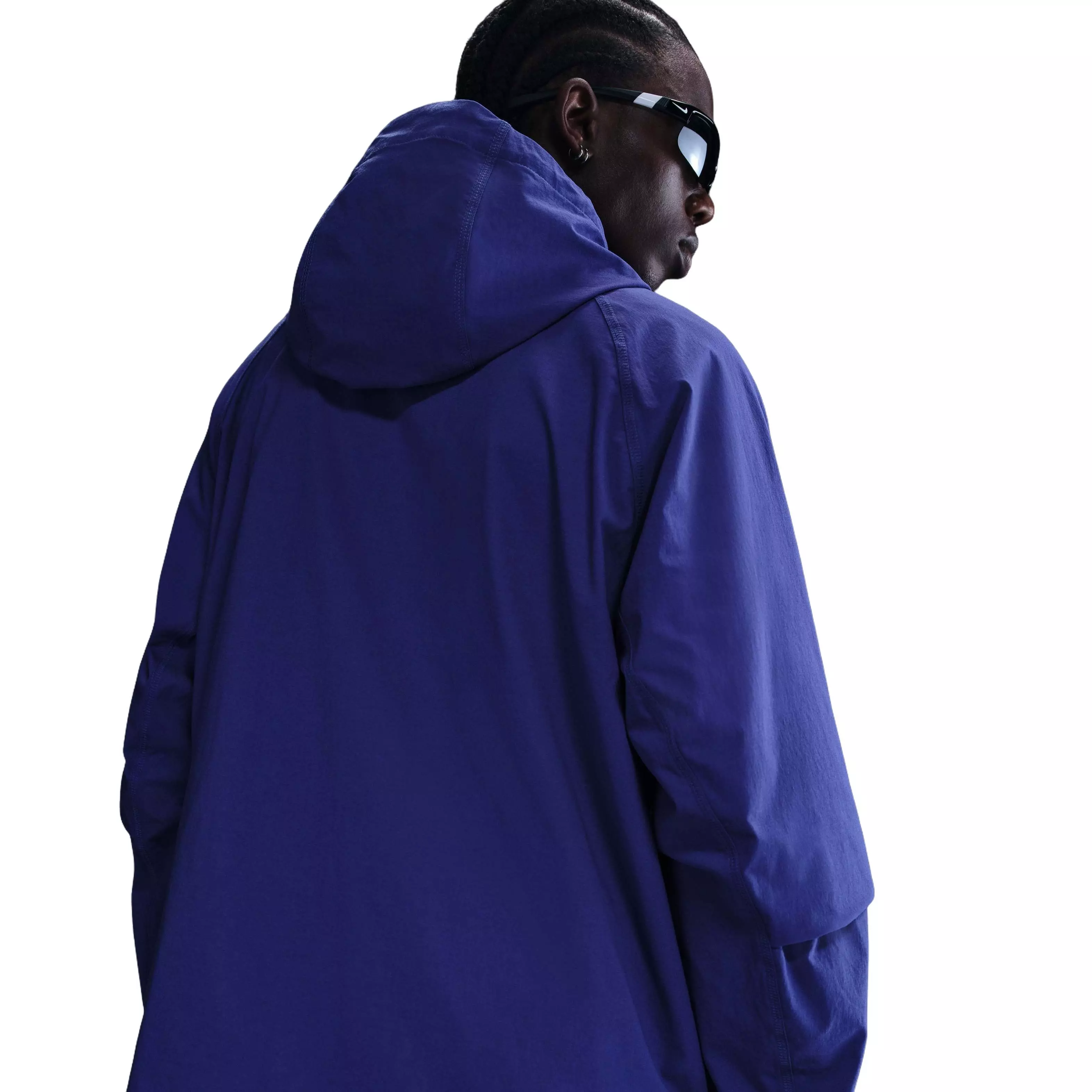 Nike Men's Tech Woven WR Full-Zip Jacket - DK PURPLE