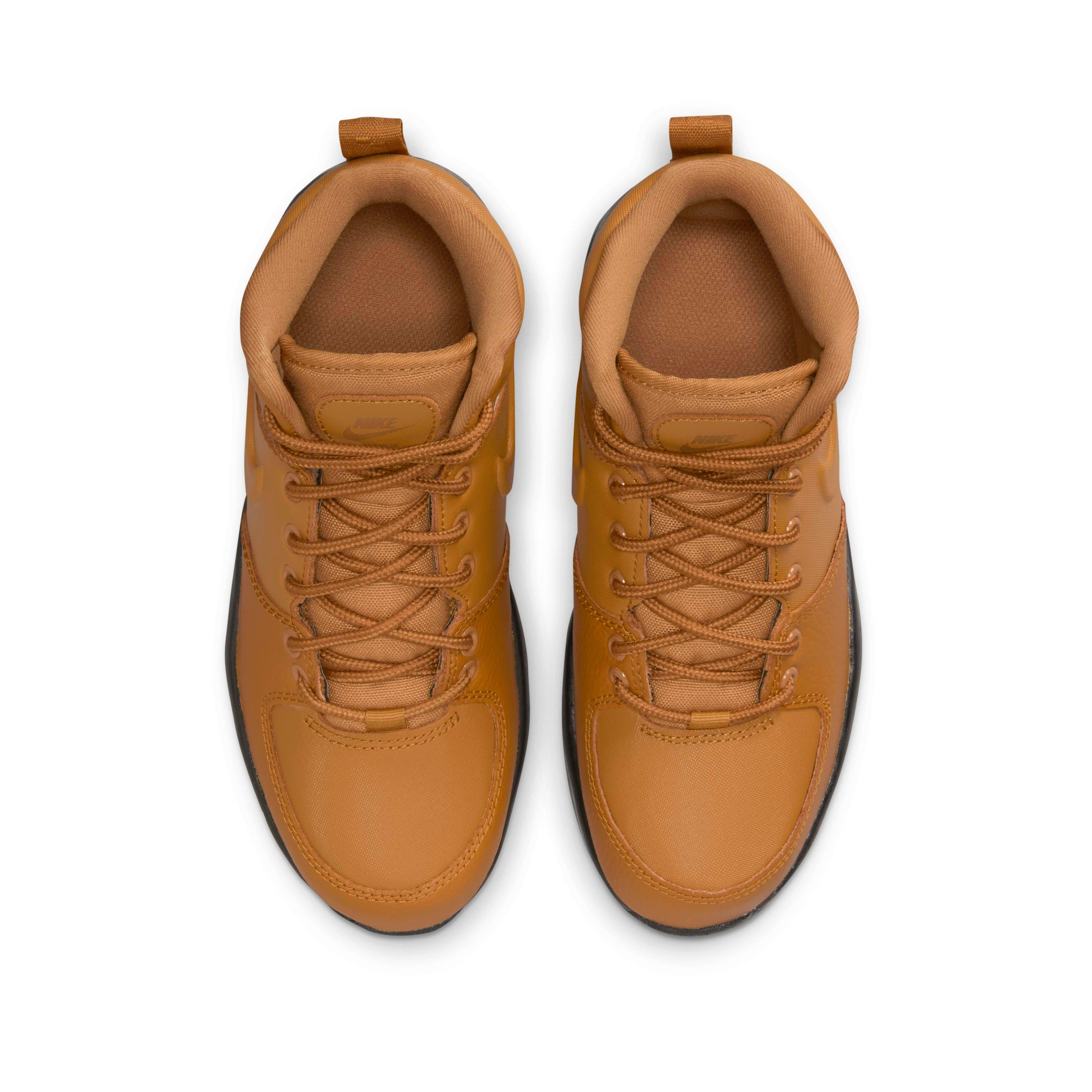 Nike Manoa 17 LTR Grade School Boys' "Wheat/Black/Wheat" Boot