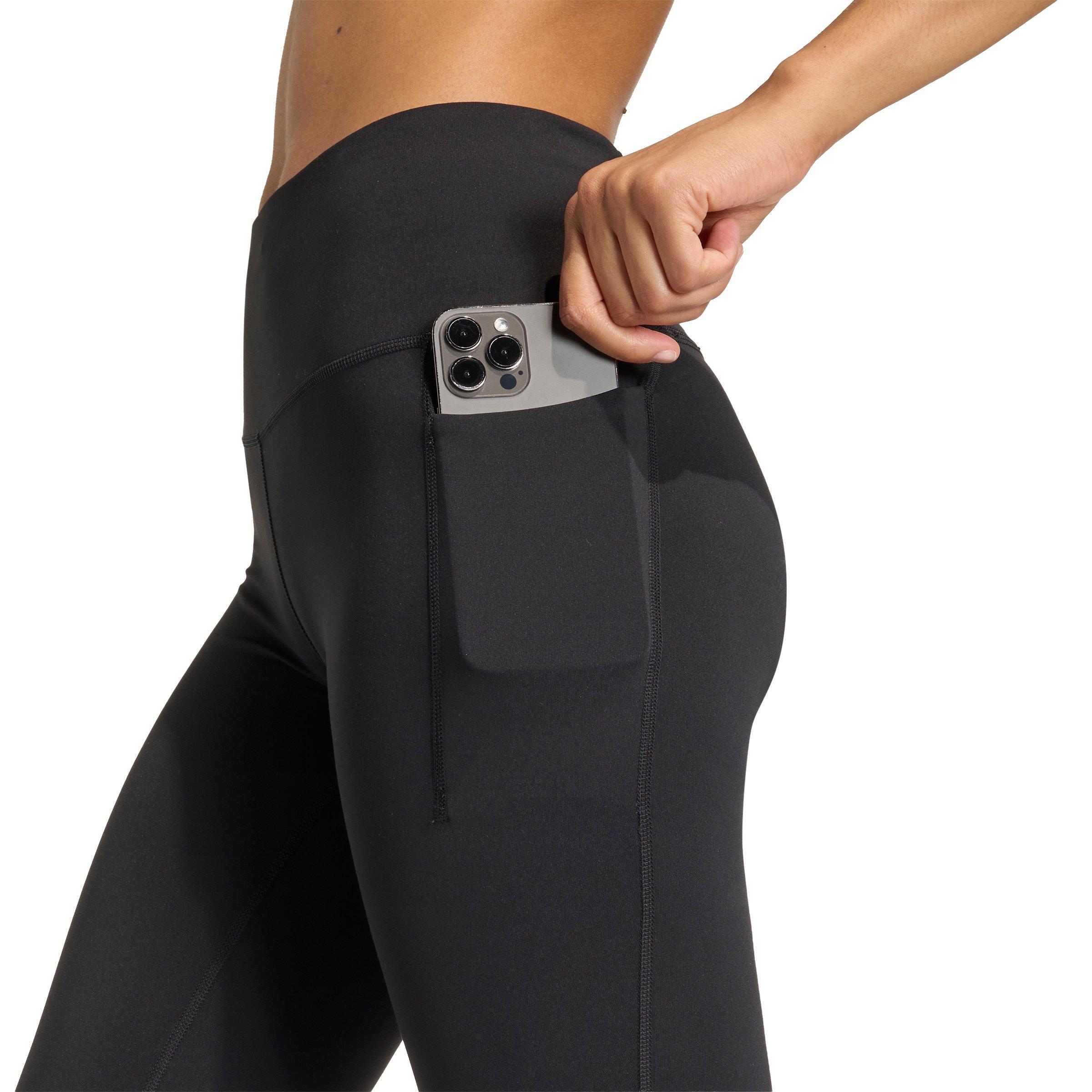 adidas Women's ADI365 Climacool Running Full Length Leggings - Black - BLACK Thumbnail View 4