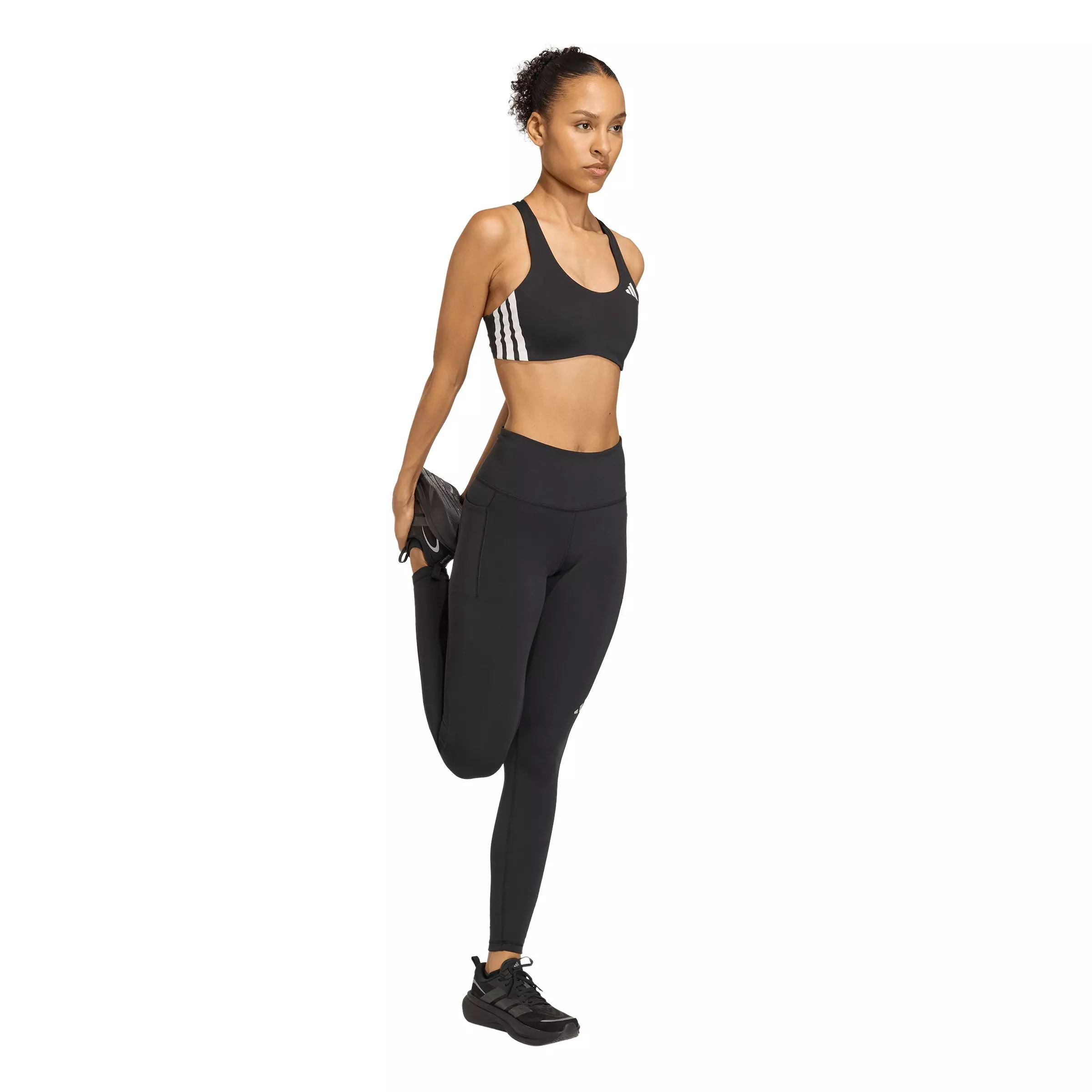 adidas Women's ADI365 Climacool Running Full Length Leggings - Black - BLACK