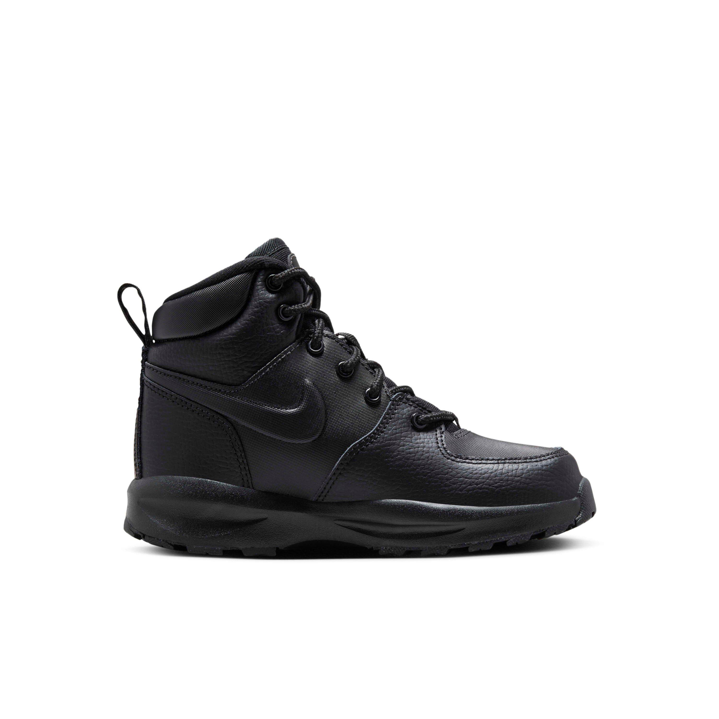 Nike Manoa 17 LTR "Black/Black/Black" Preschool Boys' Boot - BLACK/BLACK/BLACK