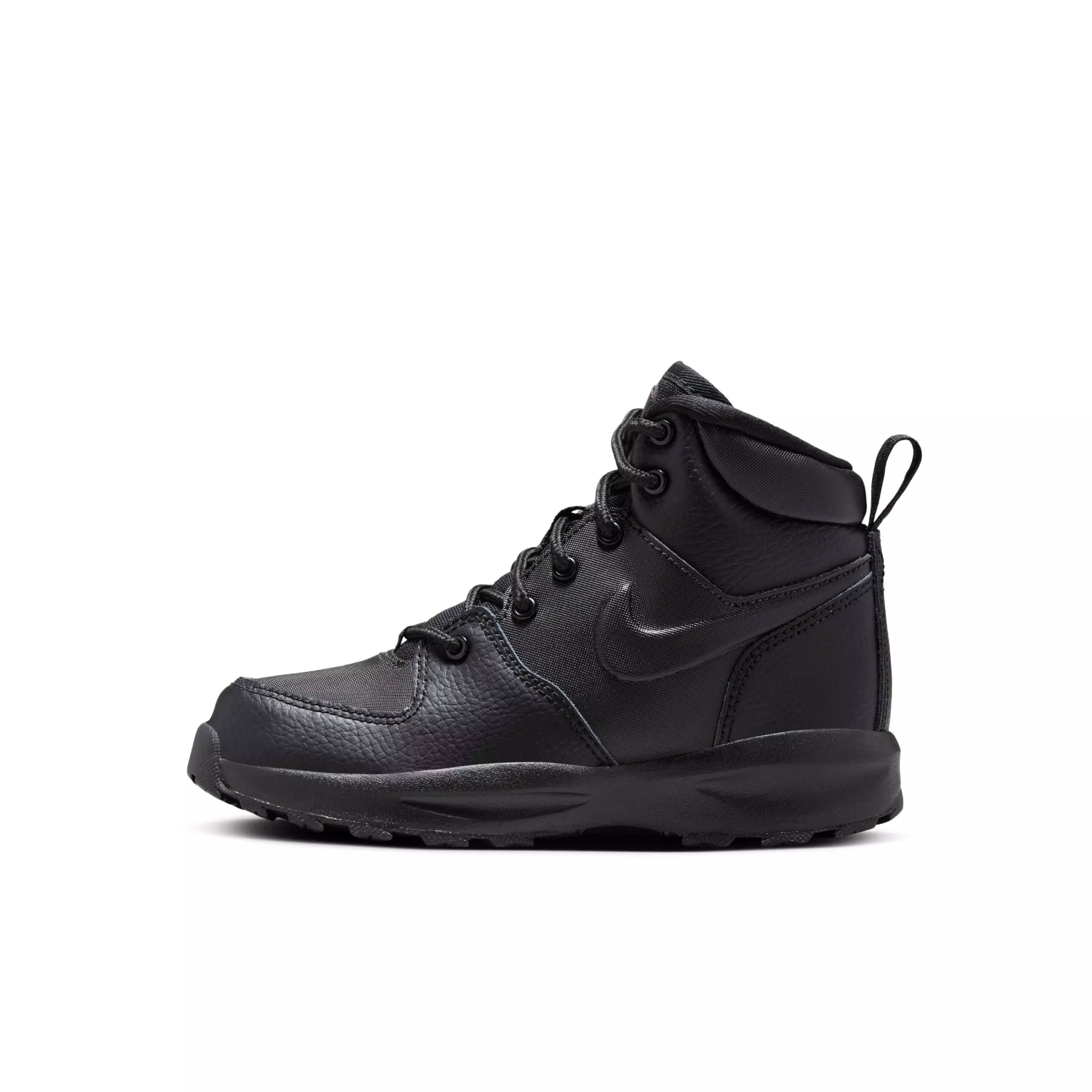 Nike Manoa 17 LTR "Black/Black/Black" Preschool Boys' Boot - BLACK/BLACK/BLACK
