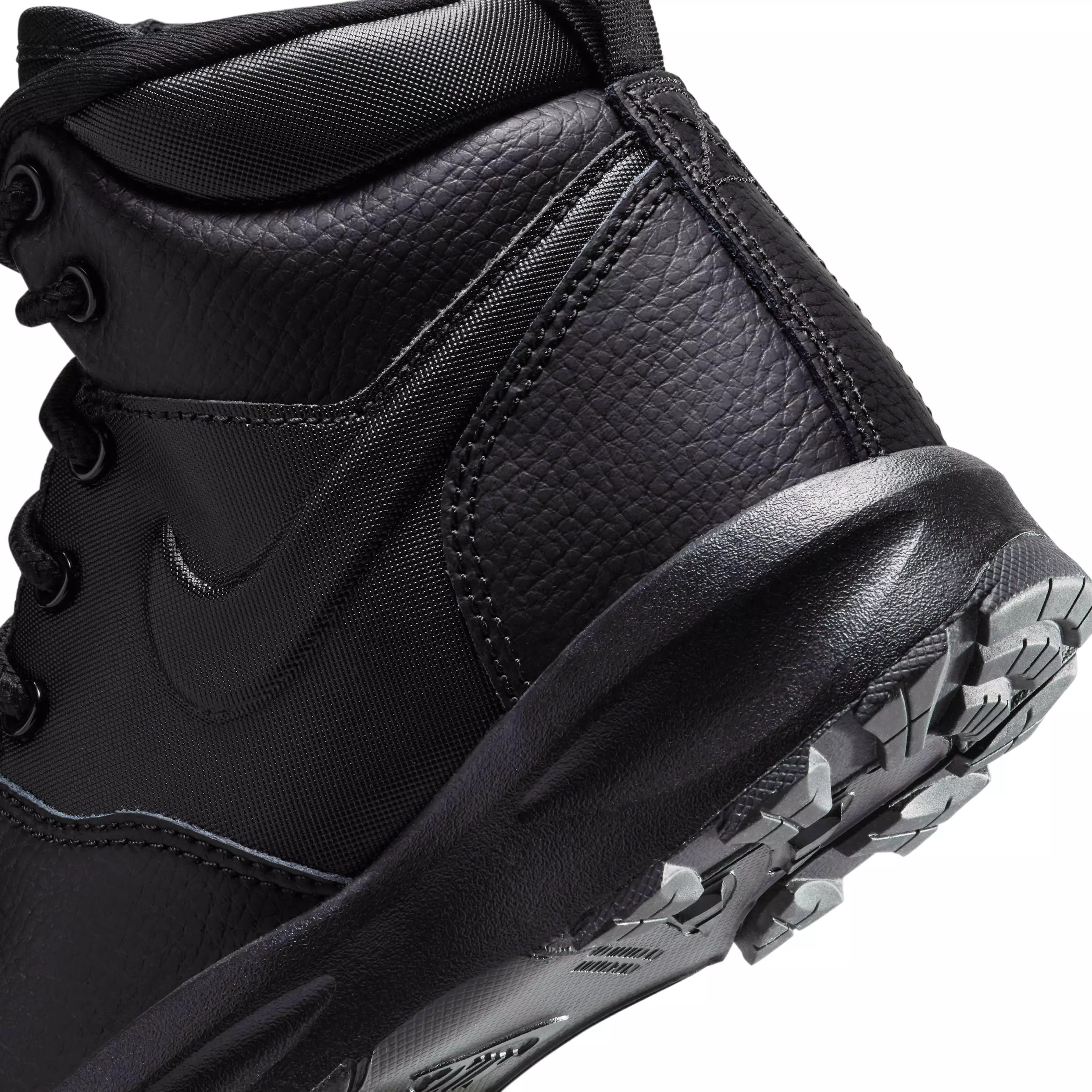 Nike Manoa 17 LTR "Black/Black/Black" Preschool Boys' Boot - BLACK/BLACK/BLACK