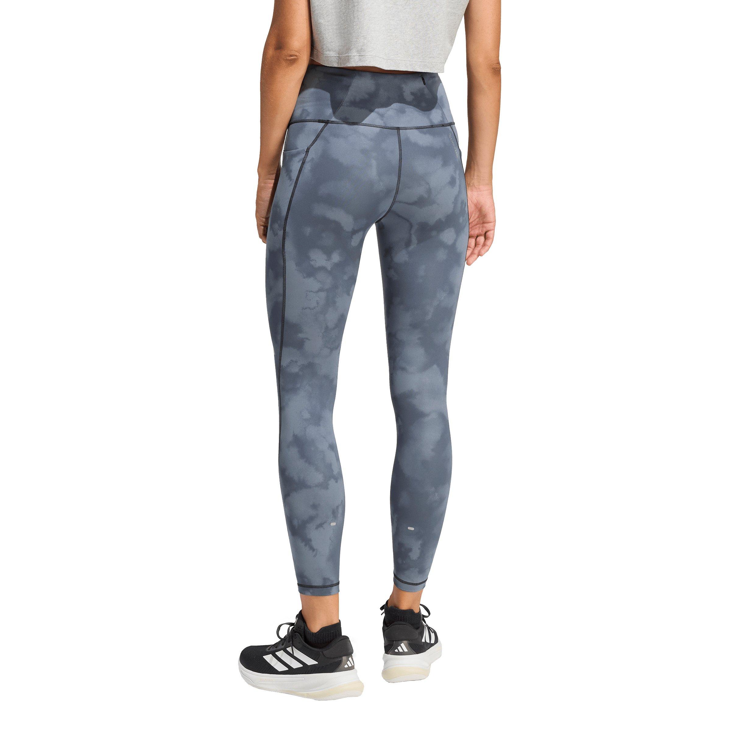 adidas Women's adi365 Climacool All Over Print Running 7/8 Leggings - Black - BLACK Thumbnail View 2