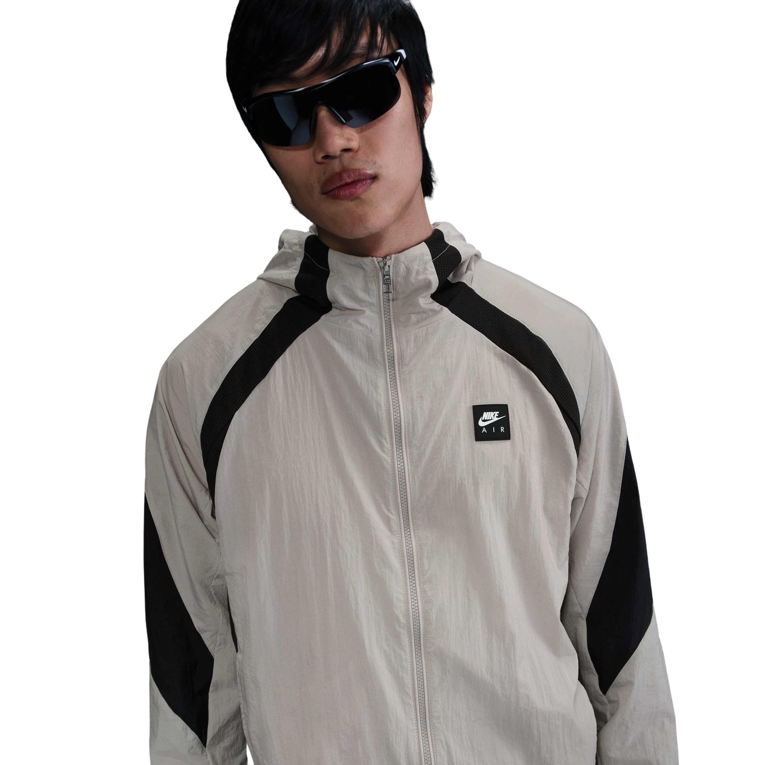 Nike Men's Air Woven Jacket -Grey - GREY Thumbnail View 1