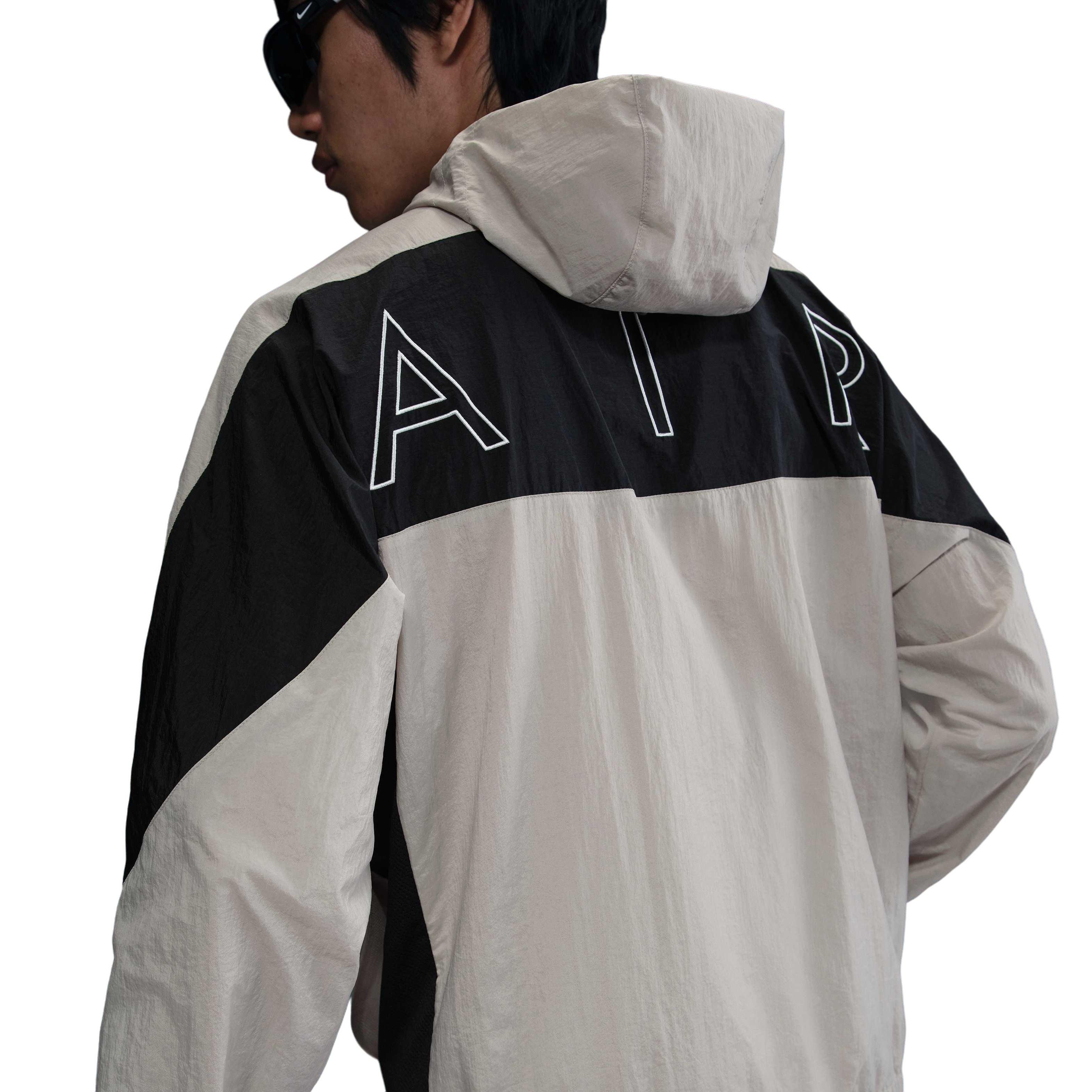 Nike Men's Air Woven Jacket -Grey - GREY Thumbnail View 2