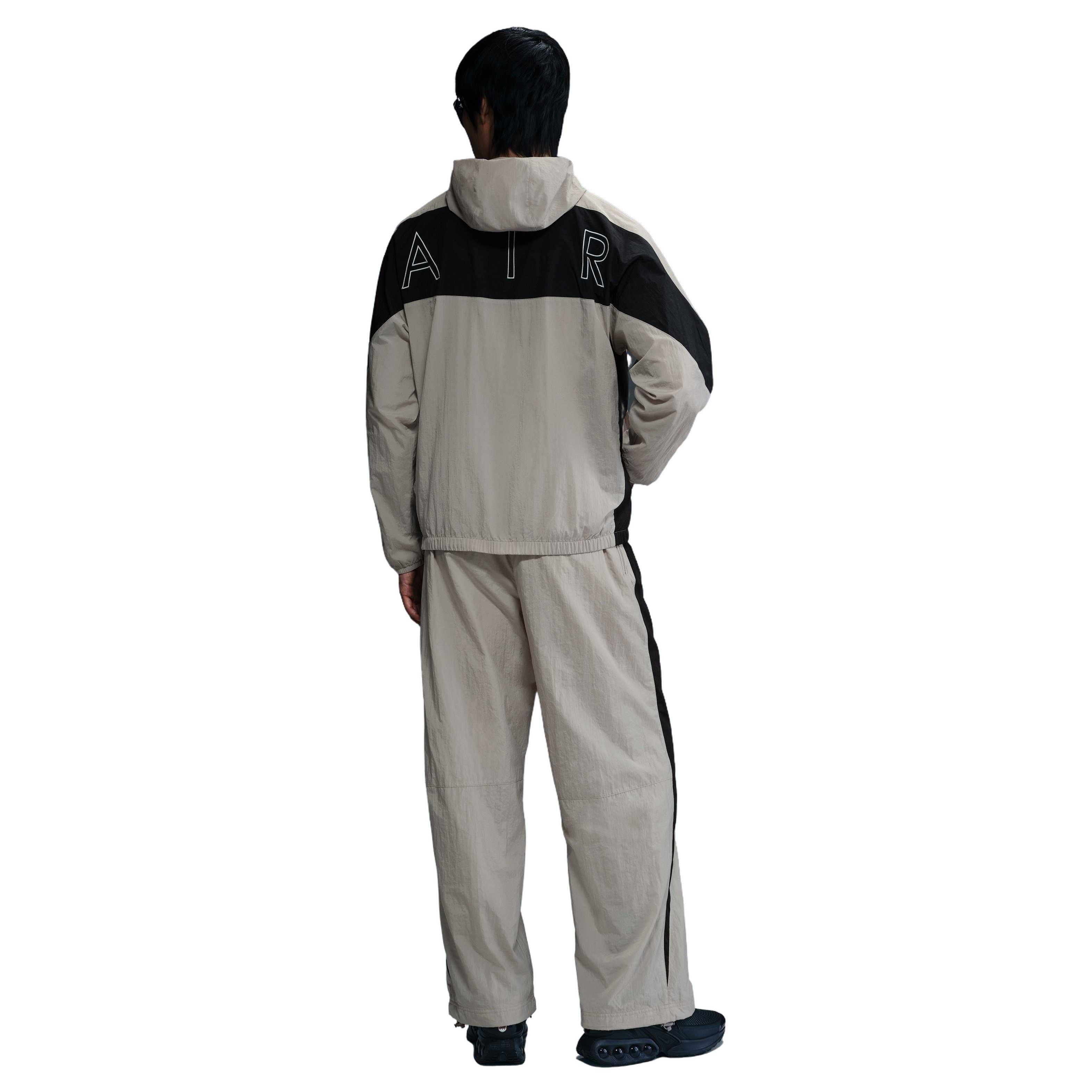 Nike Men's Air Woven Jacket -Grey - GREY Thumbnail View 5