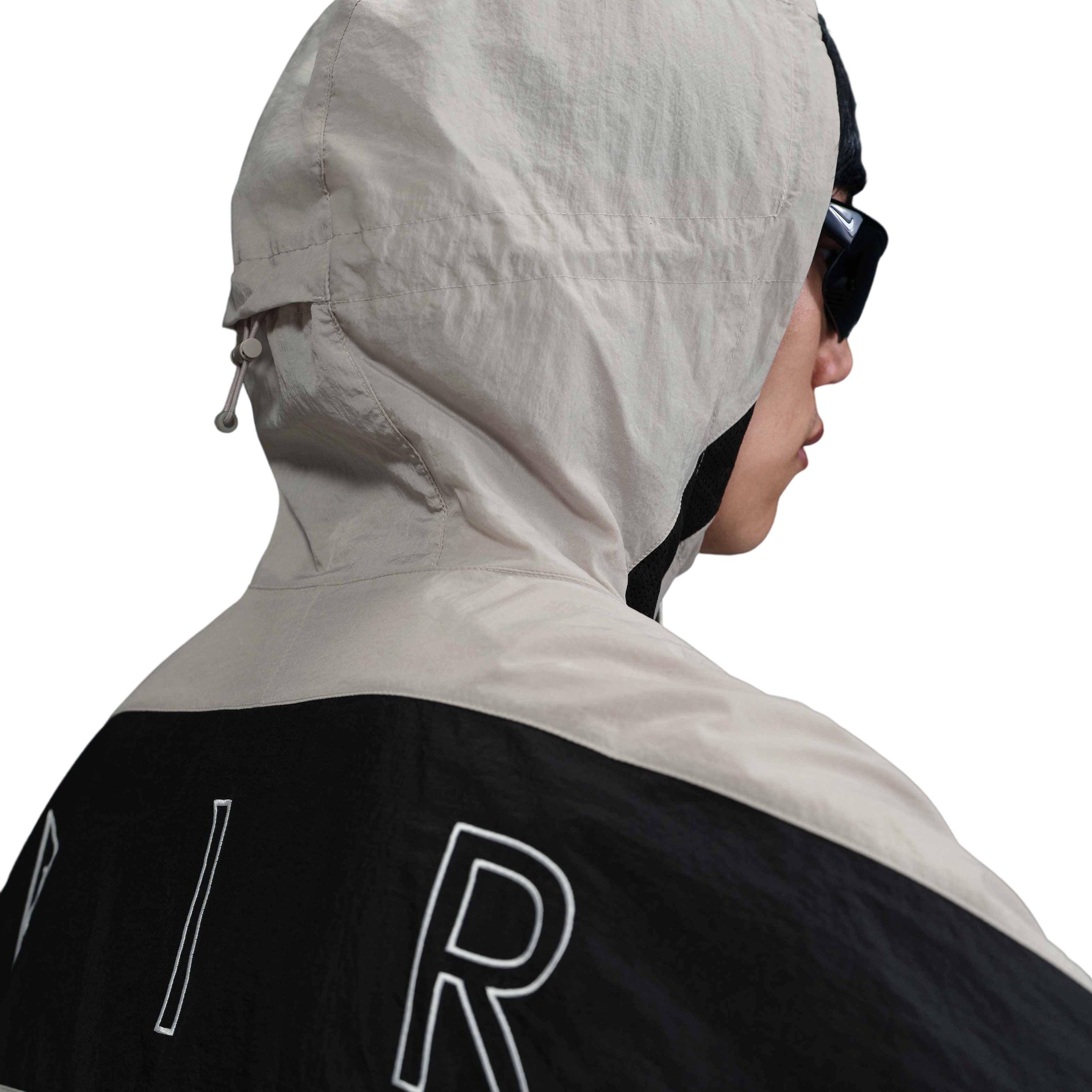 Nike Men's Air Woven Jacket -Grey - GREY Thumbnail View 6