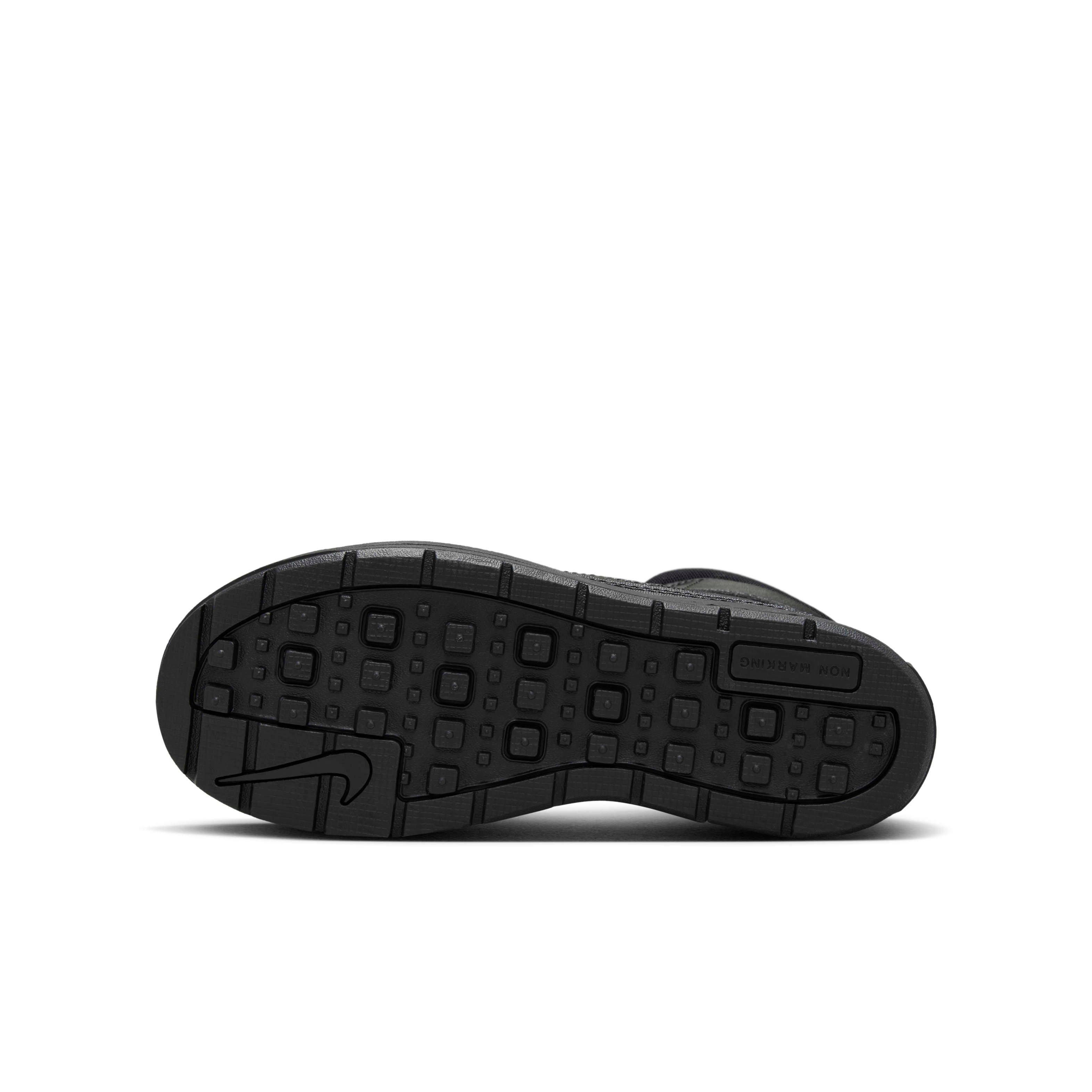 Nike Woodside 2 High "Black/Black/Black" Grade School Boys' Boot - BLACK/BLACK/BLACK Thumbnail View 6