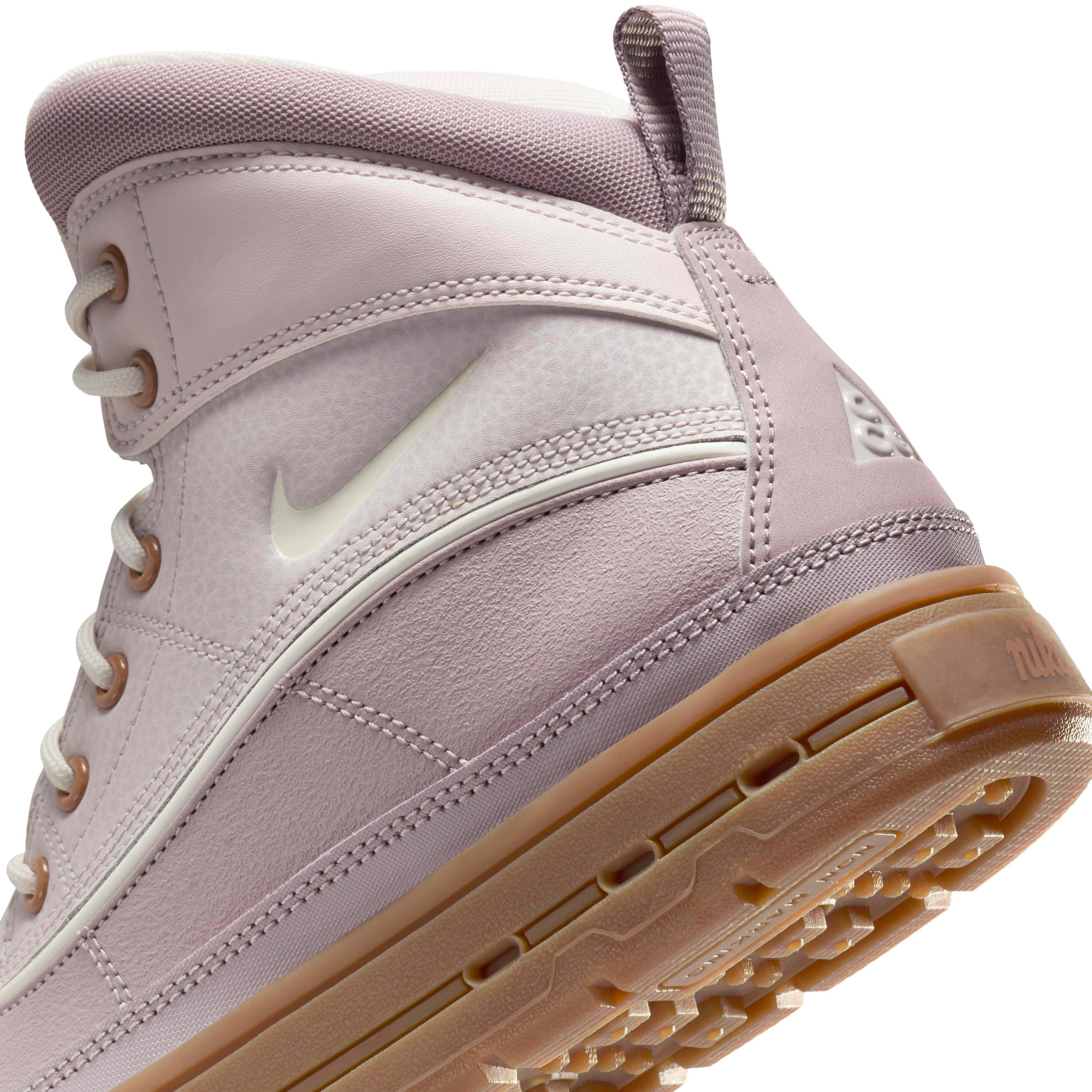 Nike Woodside 2 High Grade School Girls' "Light Violet Ore/Platinum Violet/Gum Brown/Phantom" Boot