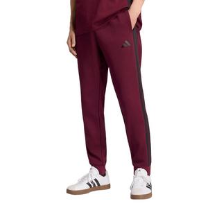 adidas Men's Essentials 3-Stripes Fleece Joggers - Maroon - MAROON