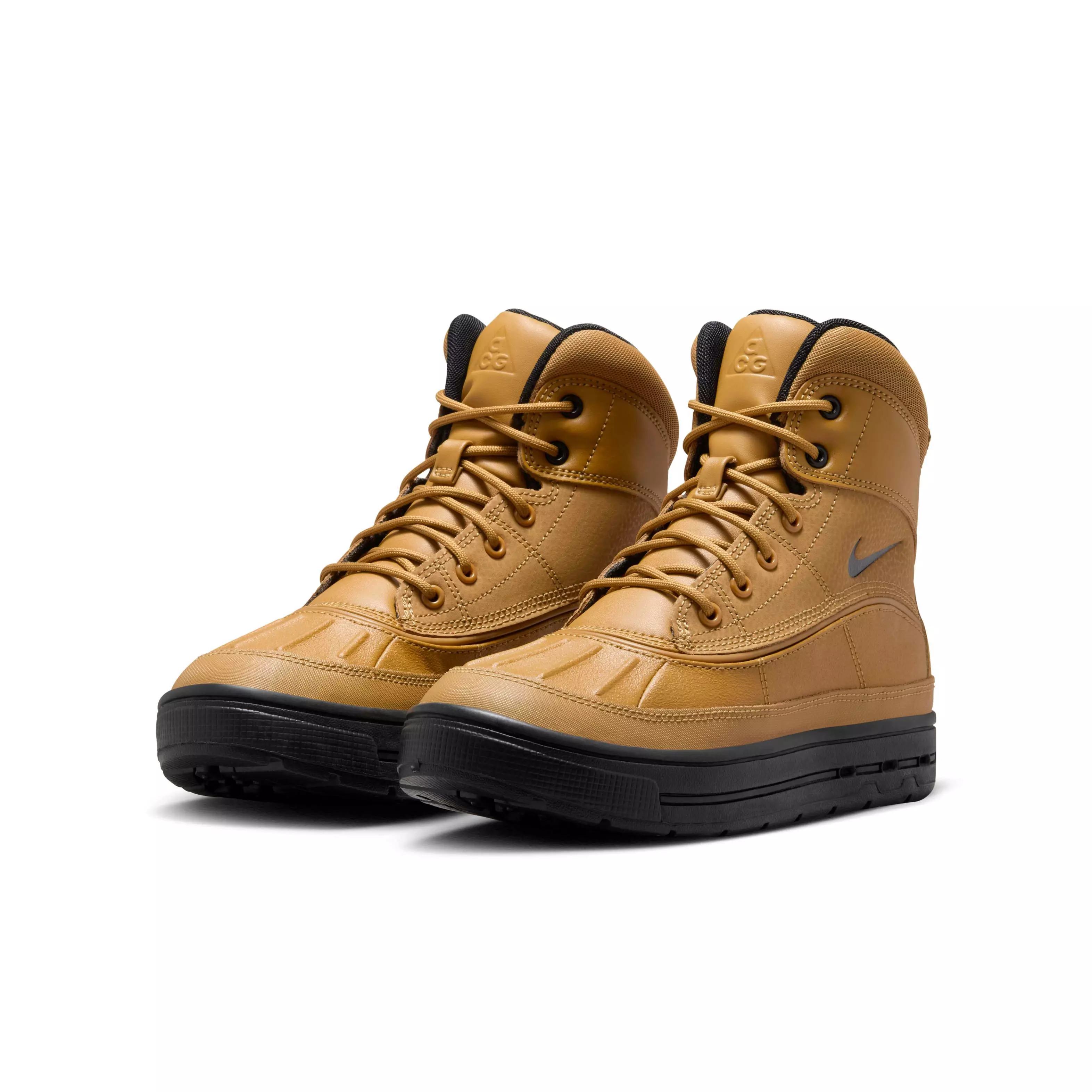 Nike Woodside 2 High "Wheat/Black" Grade School Boys' Boot - WHEAT/BLACK