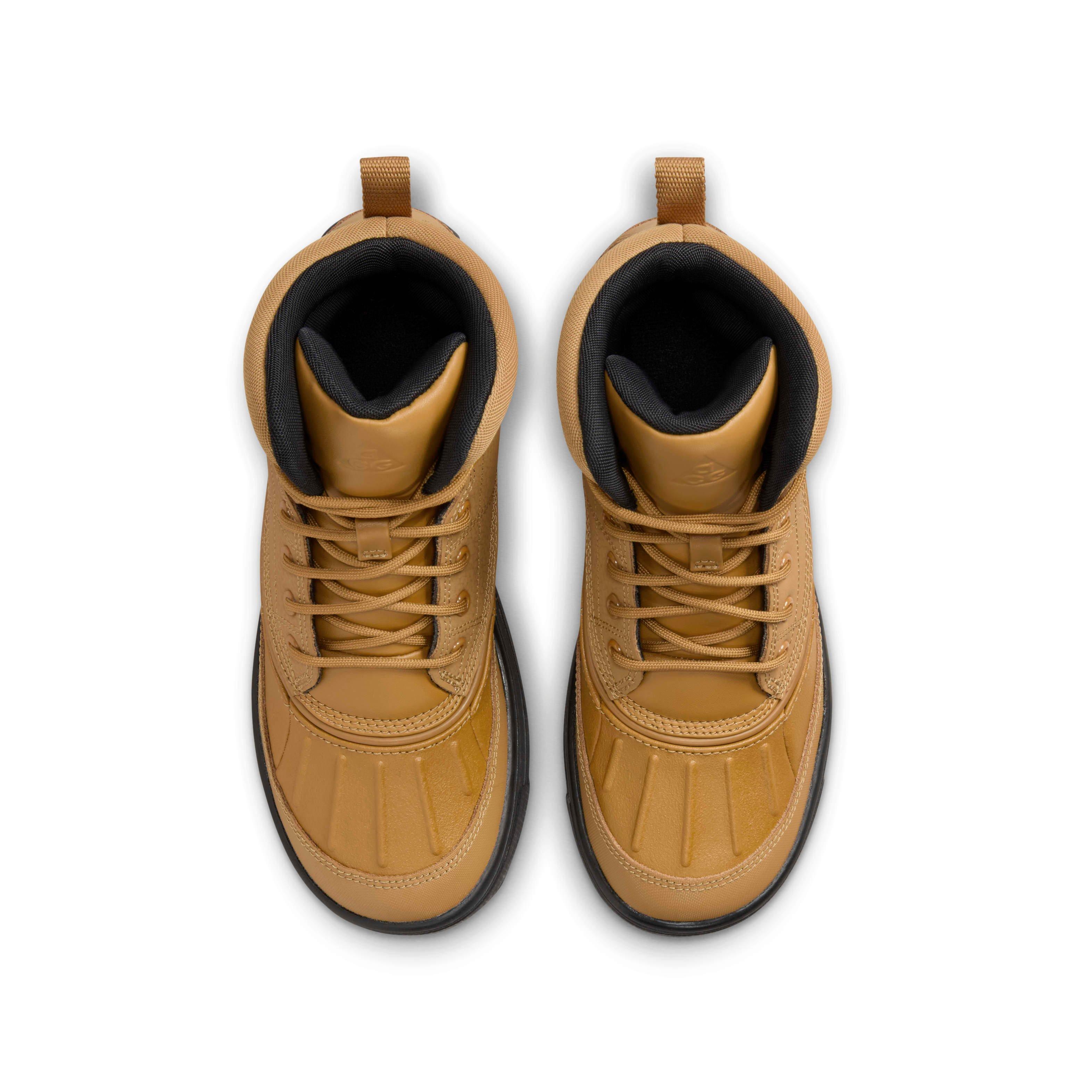 Nike Woodside 2 High Grade School Boys' "Wheat/Black" Boot