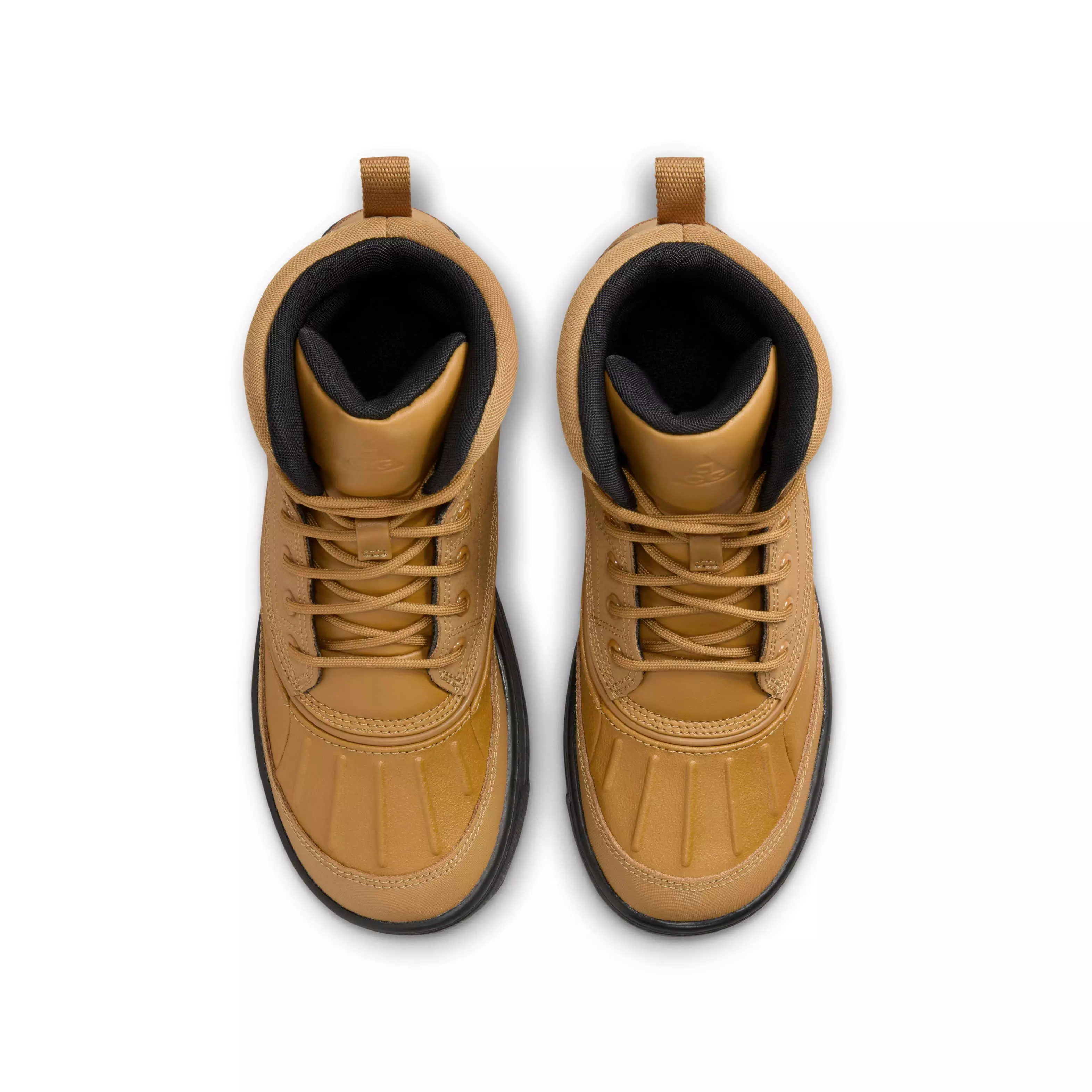 Nike Woodside 2 High "Wheat/Black" Grade School Boys' Boot - WHEAT/BLACK