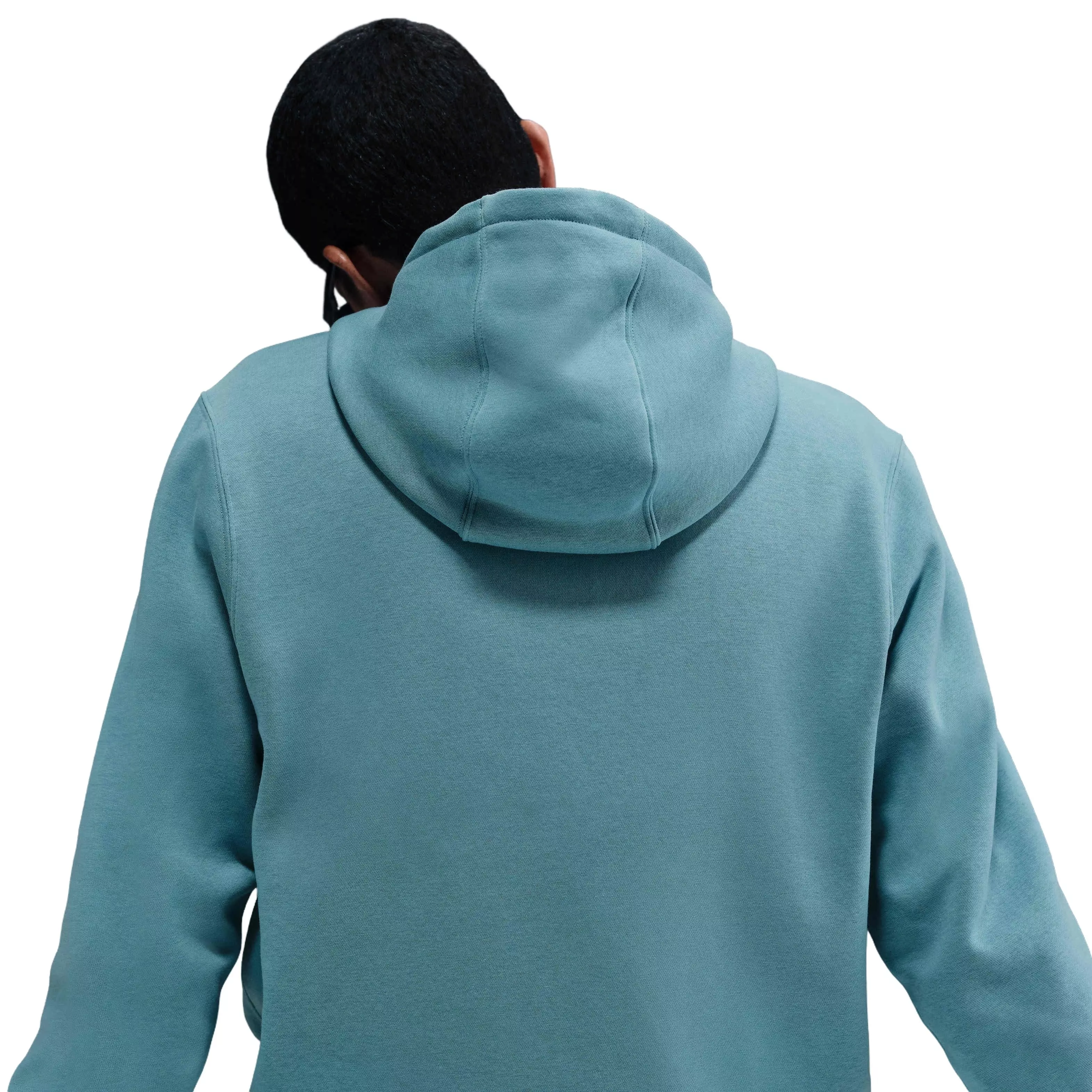 Nike Men's Club Pullover Fleece Hoodie - TURQUOISE