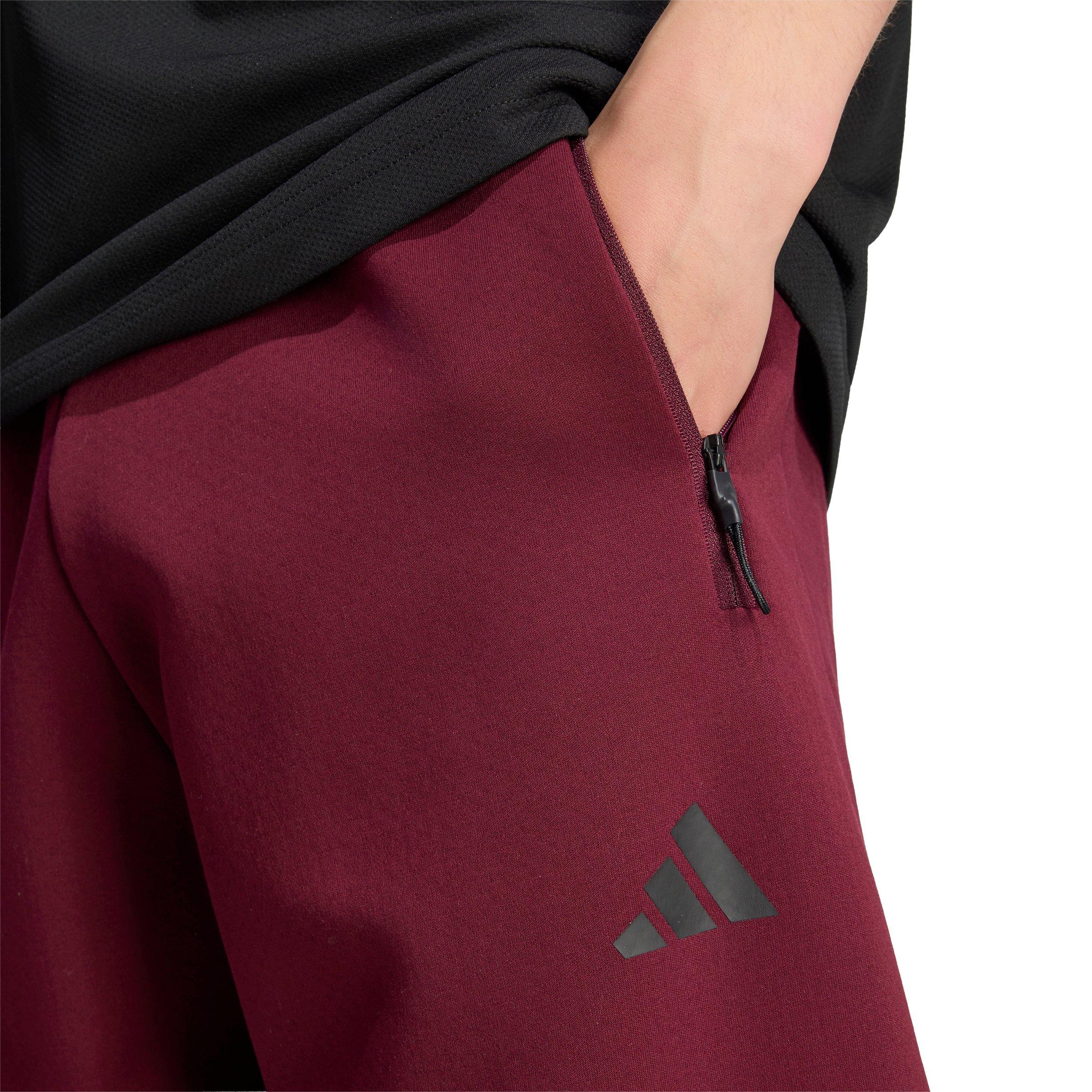 adidas Men's Z.N.E. Pants - Maroon - MAROON