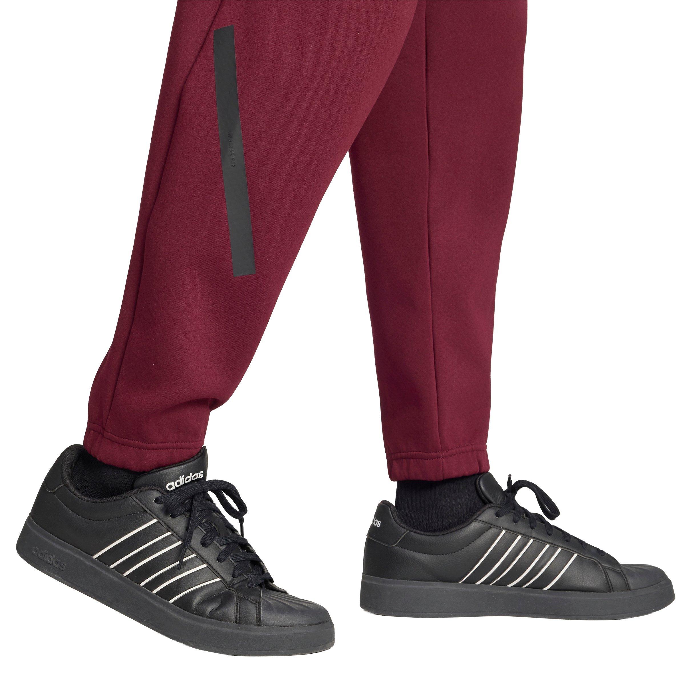 adidas Men's Z.N.E. Pants - Maroon - MAROON