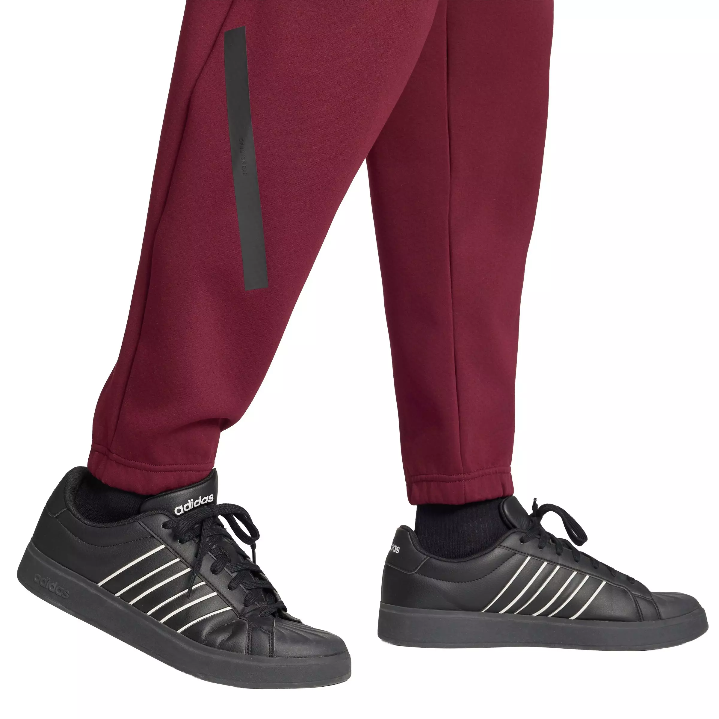 adidas Men's Z.N.E. Pants - Maroon - MAROON