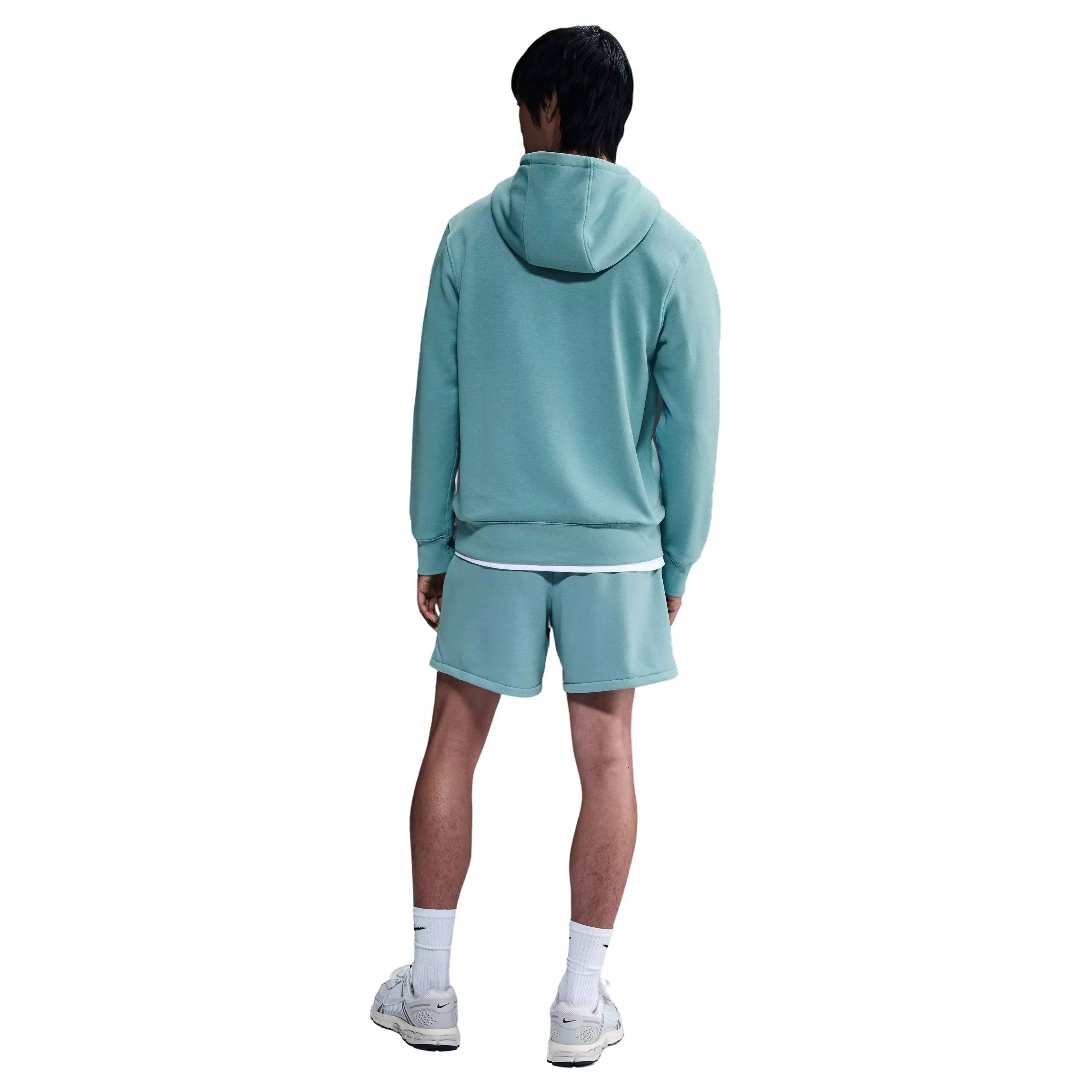 Nike Men's Sportswear Club BB Pullover Graphic Hoodie - TURQUOISE 