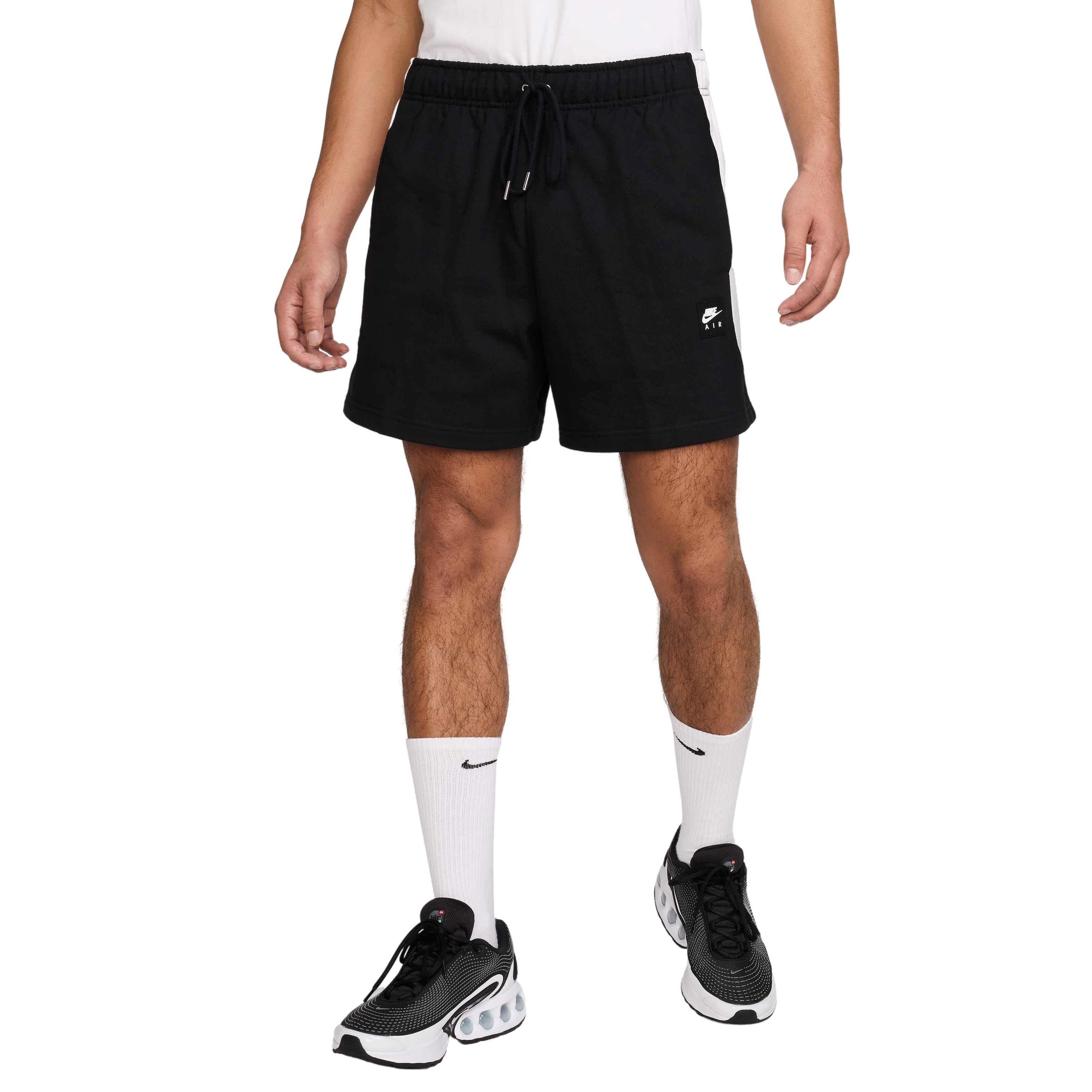 Nike Air Men's Fleece BFT Shorts - BLACK Thumbnail View 3