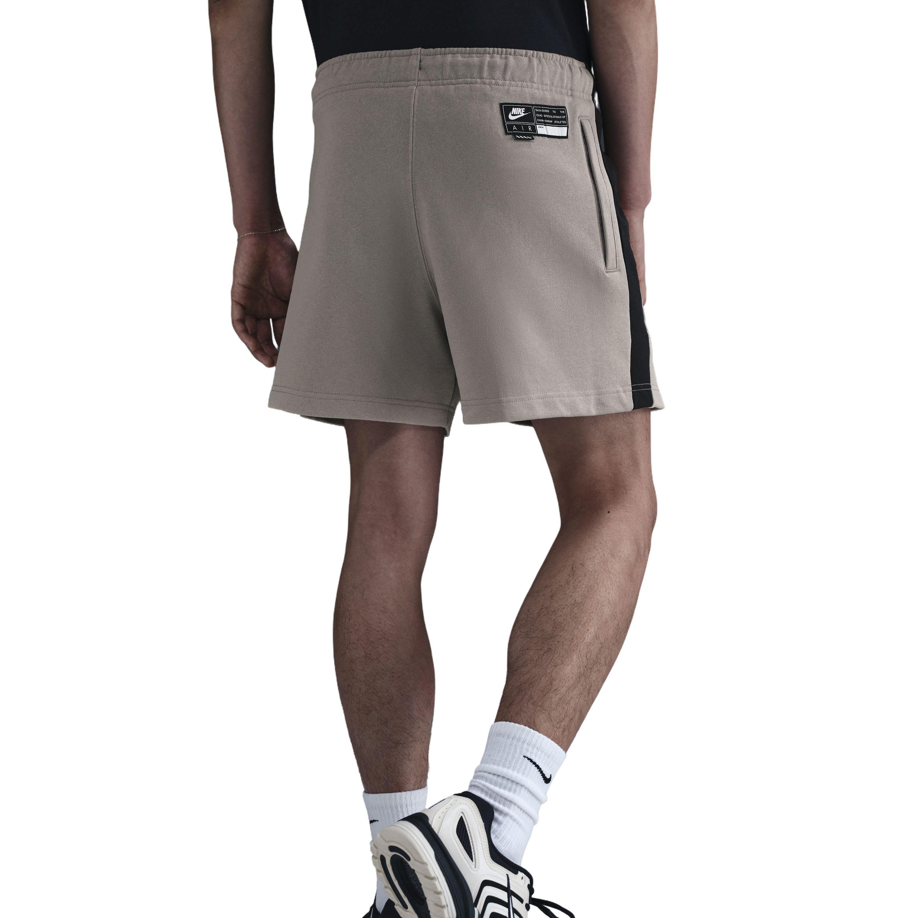 Nike Air Men's Fleece BFT Shorts - GREY Thumbnail View 4