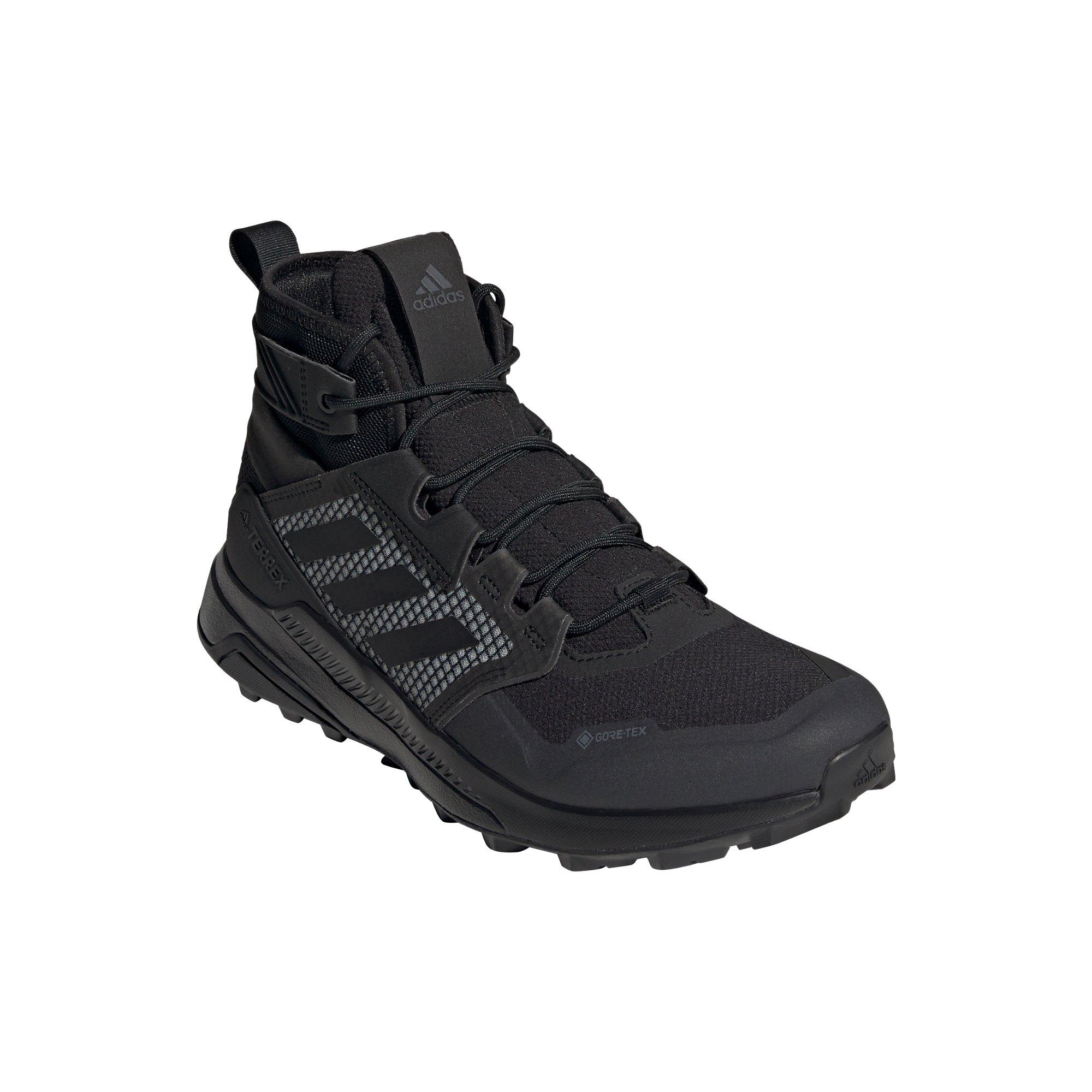 adidas Terrex Trailmaker Mid GORE-TEX "Black/Grey" Men's Hiking Shoe - BLACK/GREY Thumbnail View 3