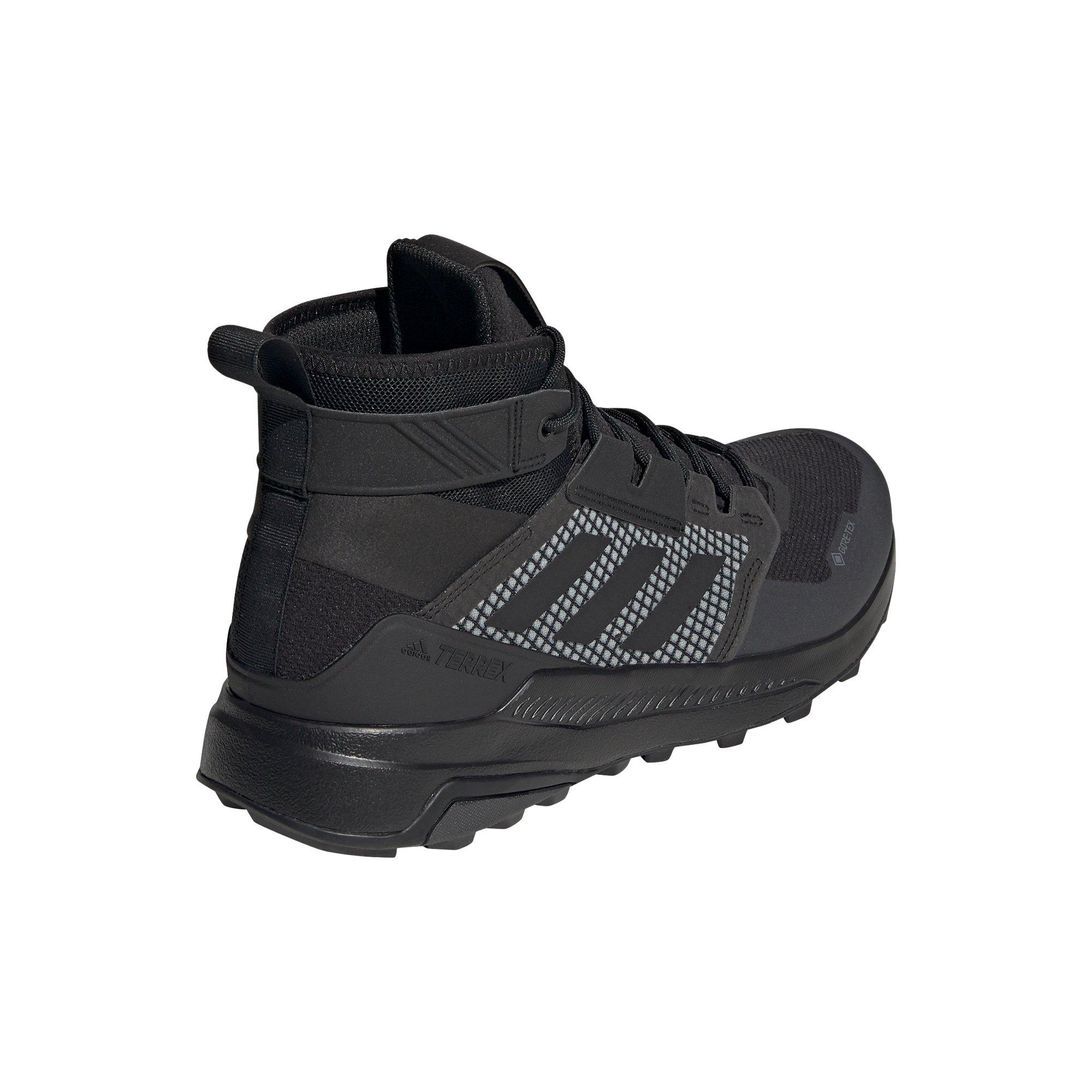 adidas Terrex Trailmaker Mid GORE-TEX "Black/Grey" Men's Hiking Shoe - BLACK/GREY Thumbnail View 4