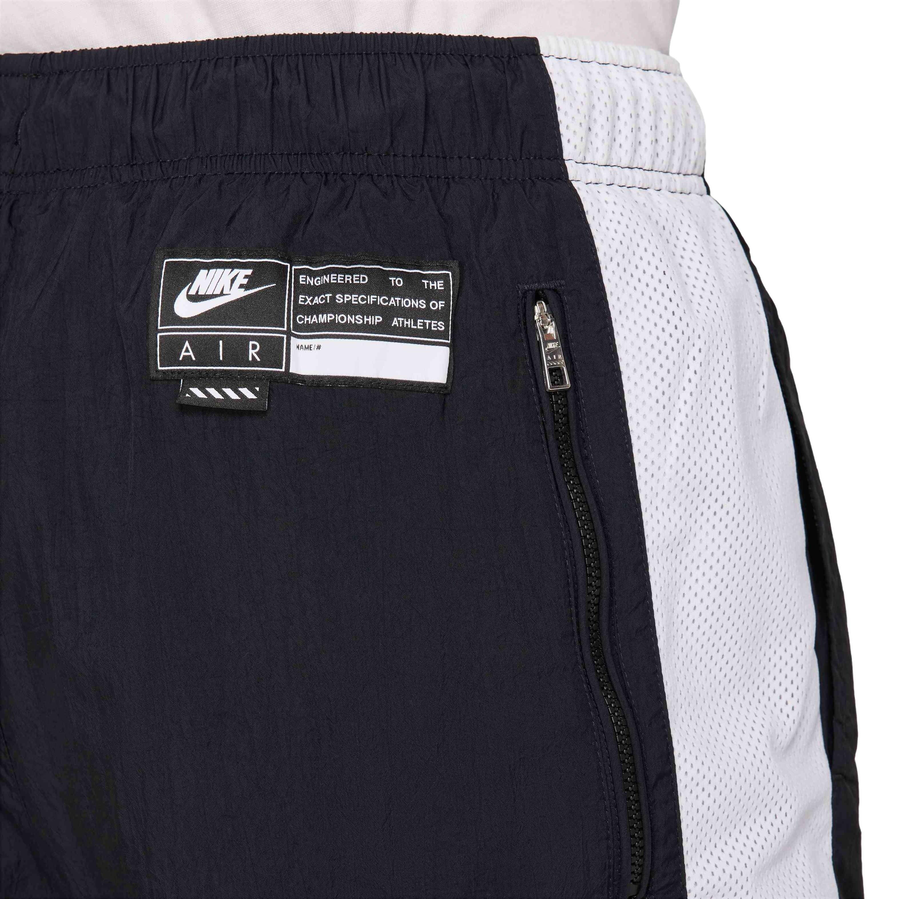 Nike Air Men's Woven Shorts - BLACK Thumbnail View 5