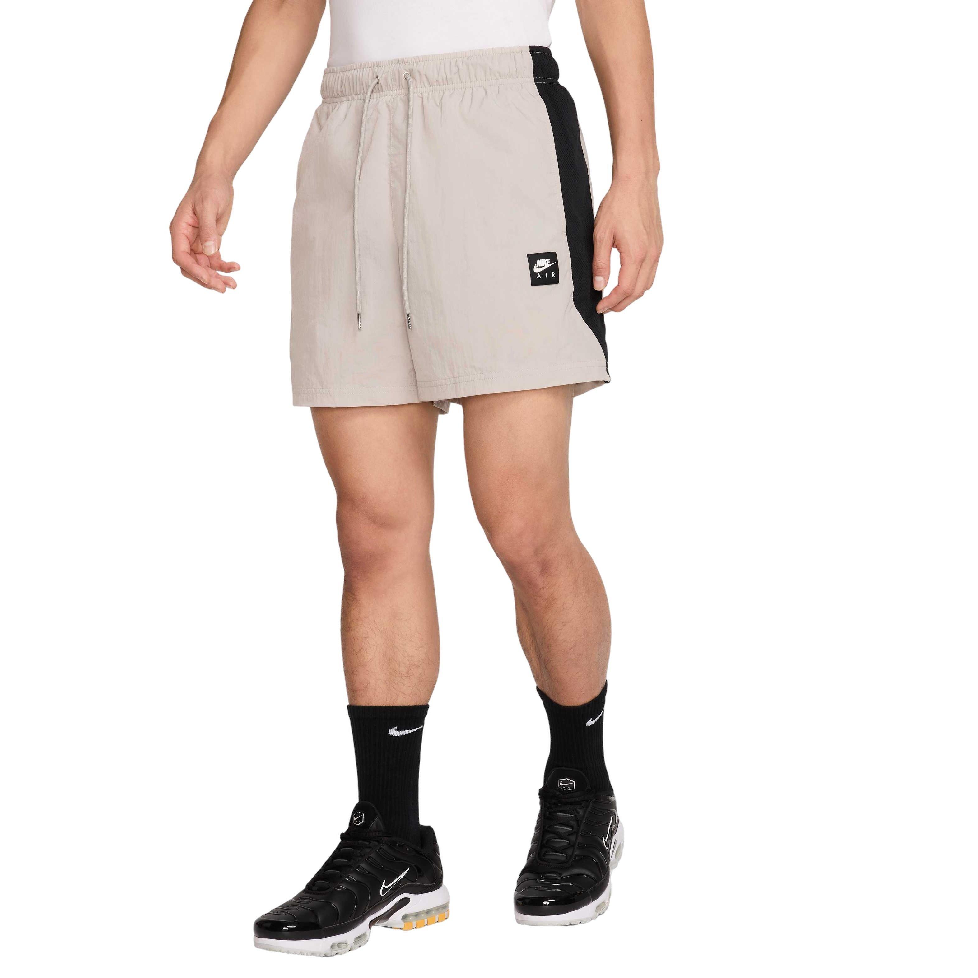 Nike Air Men's Woven Shorts - GREY Thumbnail View 3
