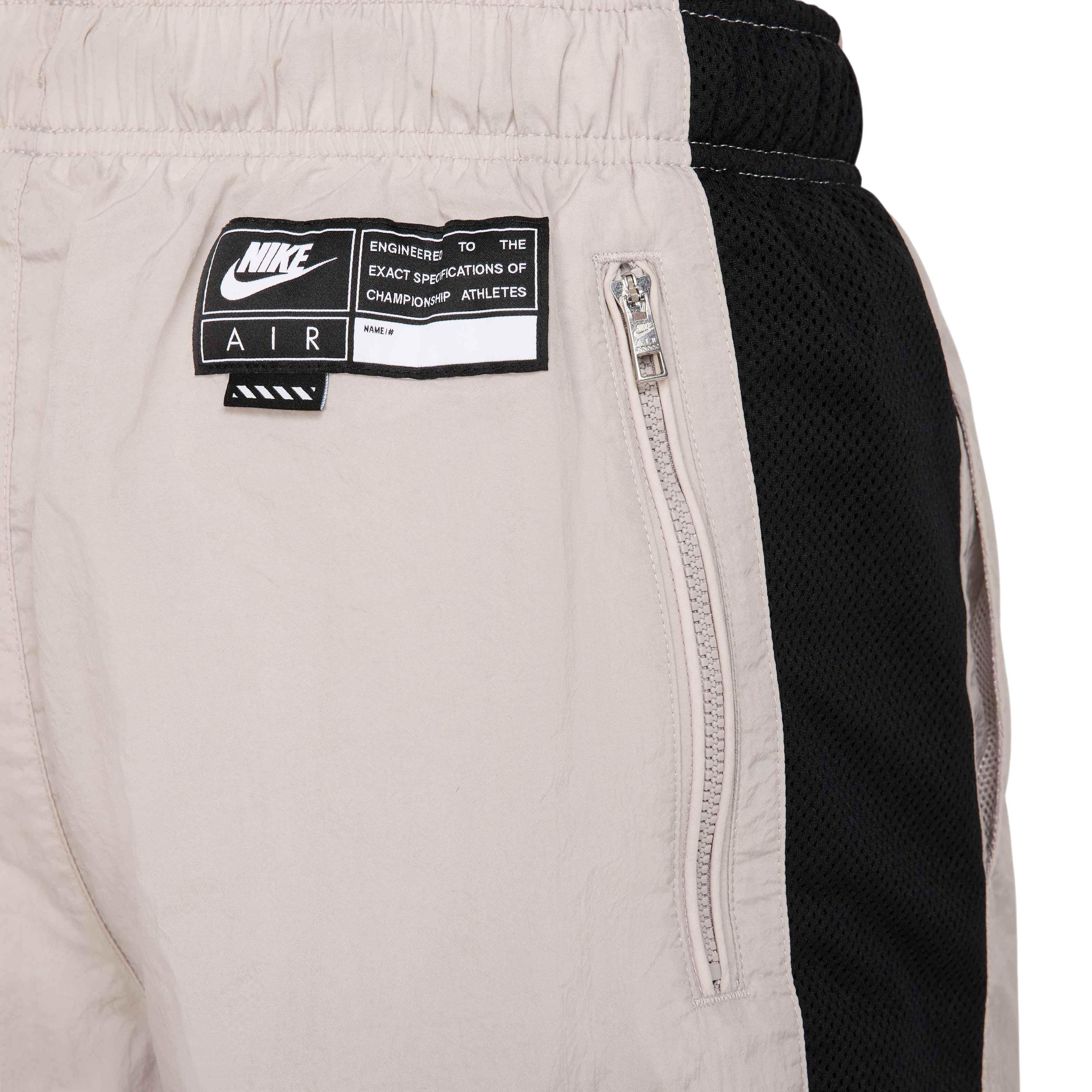 Nike Air Men's Woven Shorts - GREY Thumbnail View 5